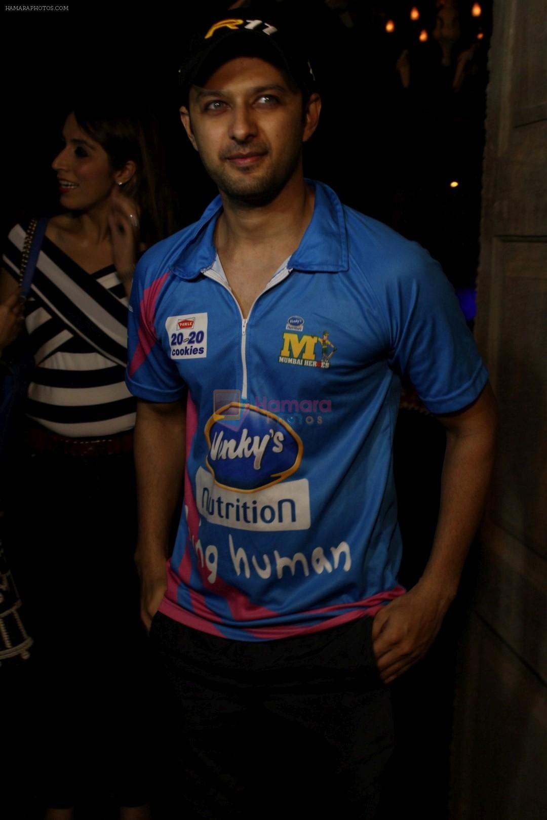 Vatsal Seth At Match Of tony premiere league on 8th March 2017