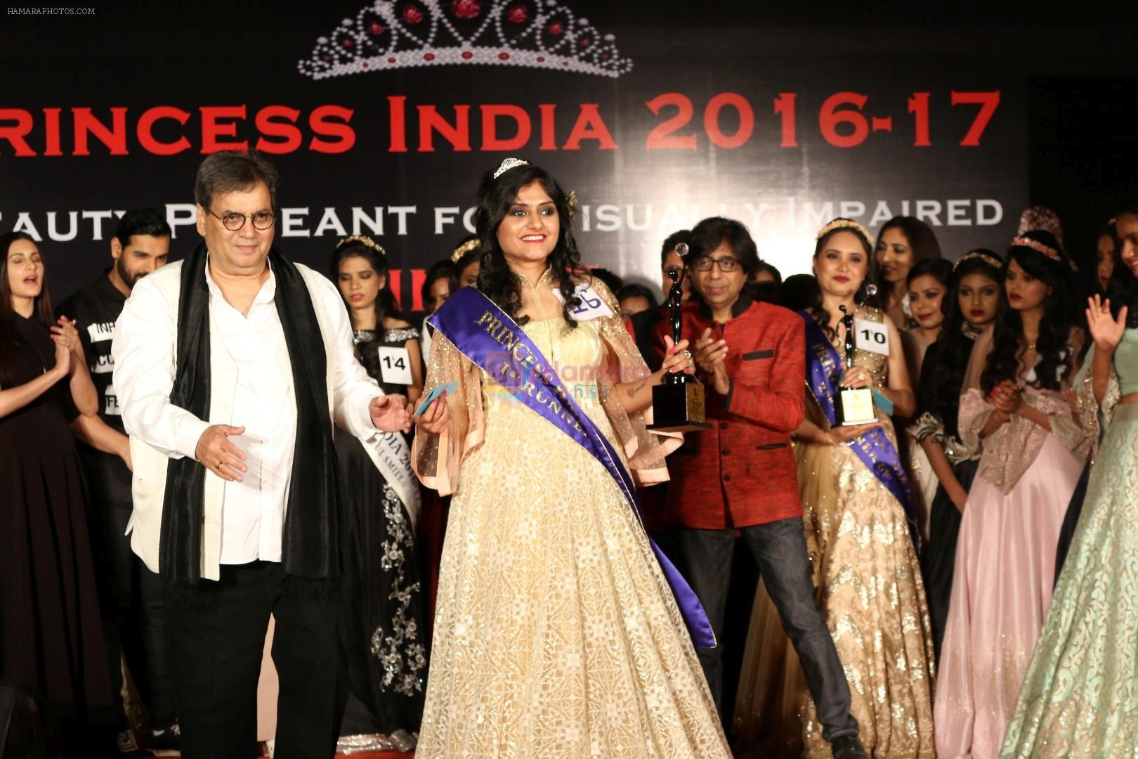 Subhash GHai attends Princess India 2016-17 on 8th March 2017