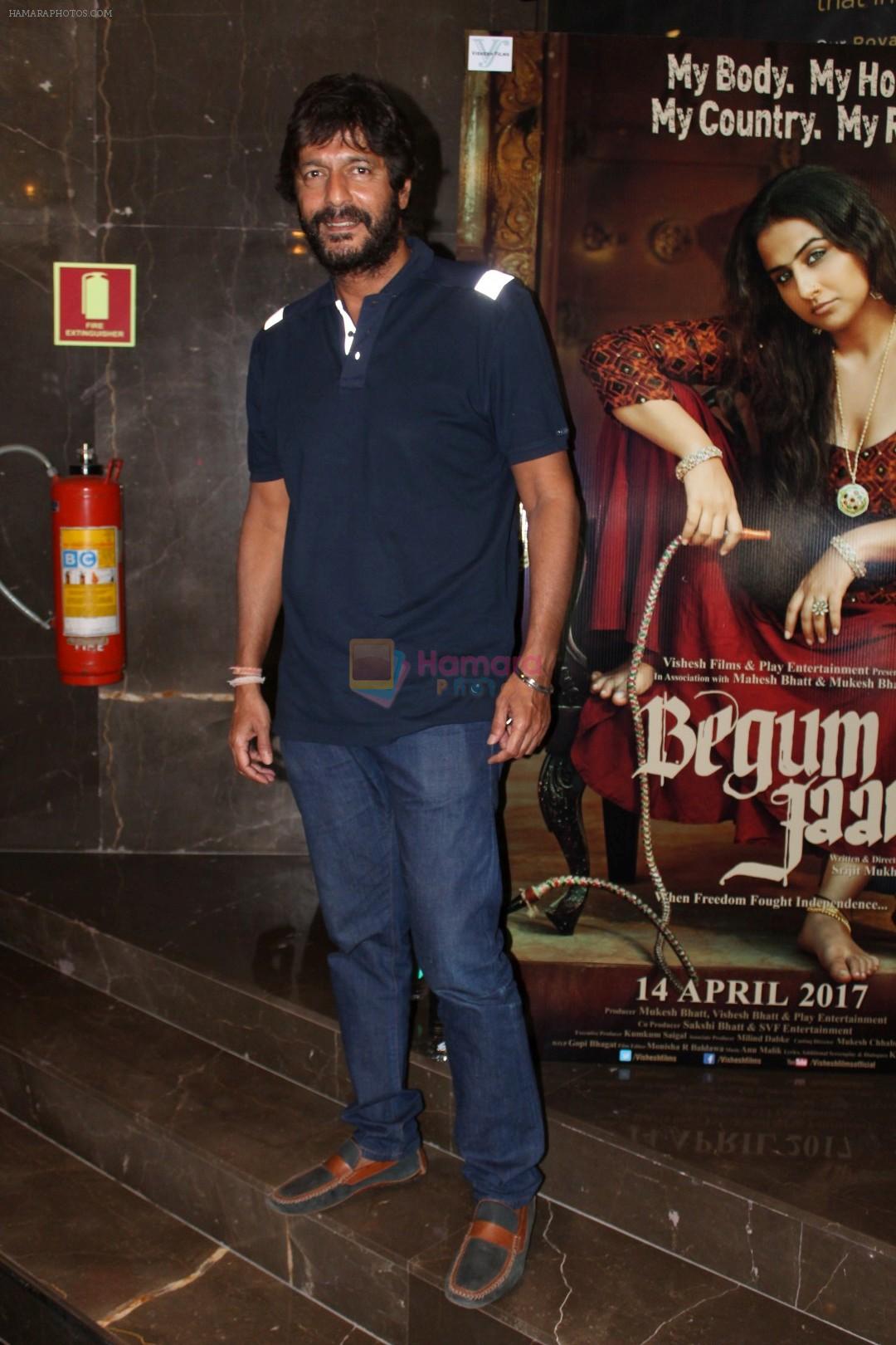 Chunky Pandey at Trailer Launch Of Begum Jaan on 14th March 2017