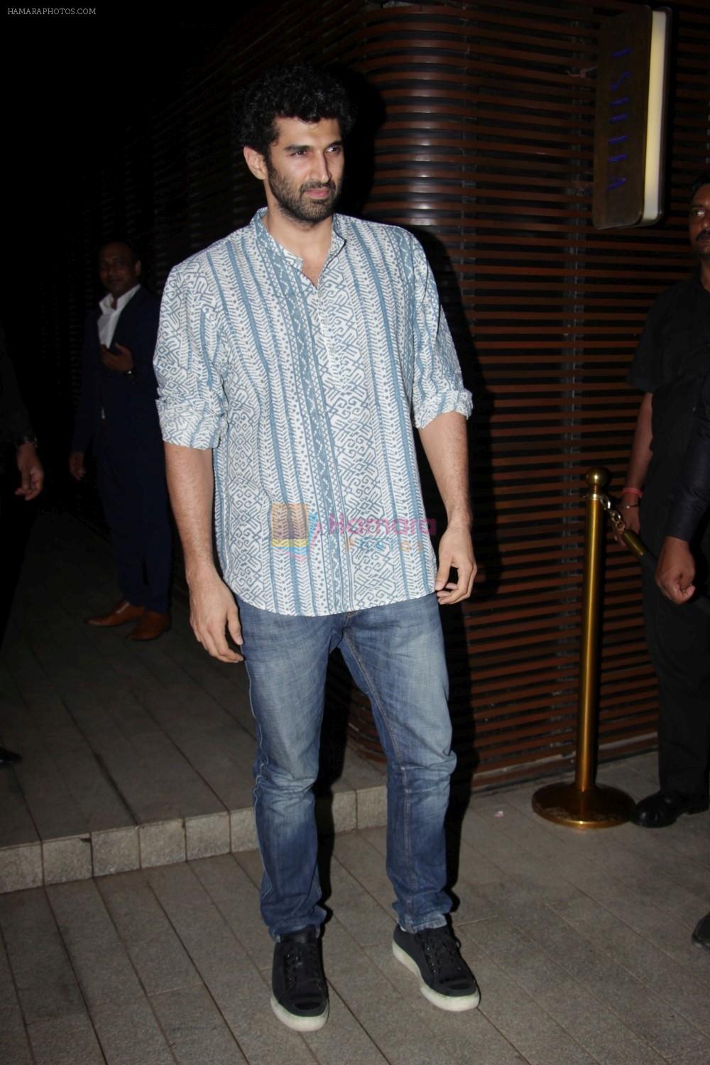 Aditya Roy Kapoor at the Success Party of Badrinath Ki Dulhania hosted by Varun on 16th March 2017