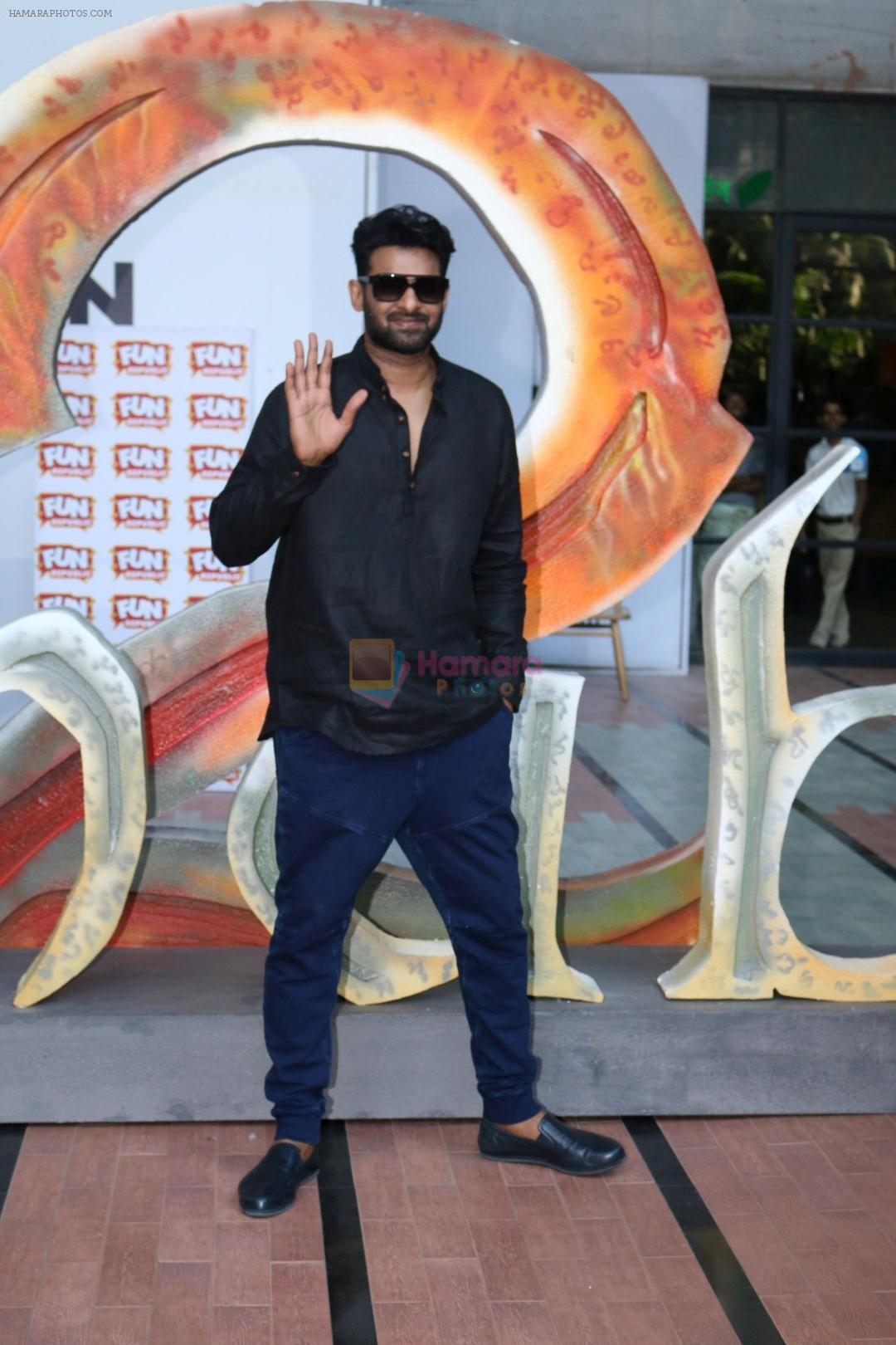 Prabhas at the Trailer Launch Of Film Bahubali 2 on 16th March 2017