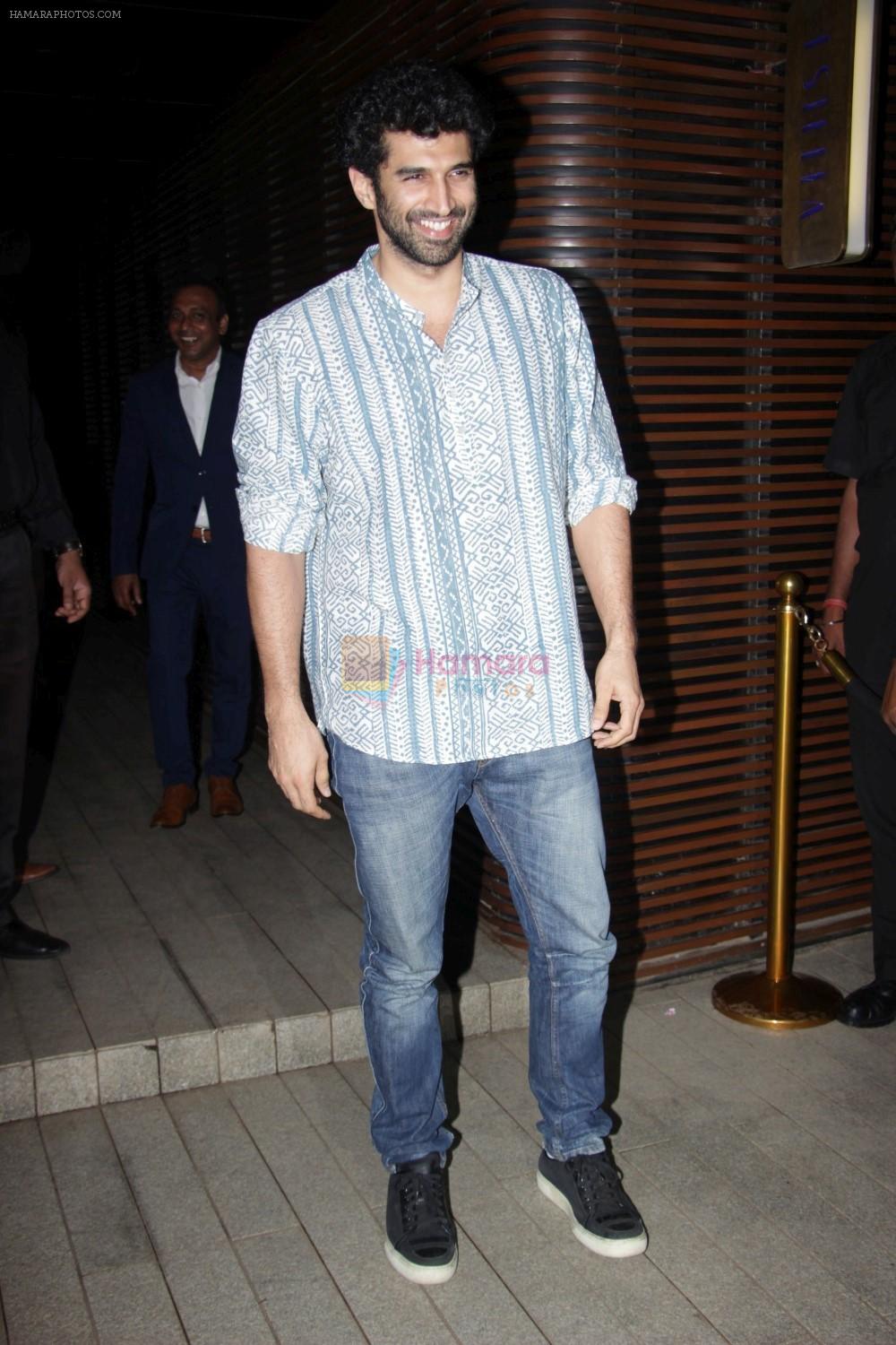 Aditya Roy Kapoor at the Success Party of Badrinath Ki Dulhania hosted by Varun on 16th March 2017