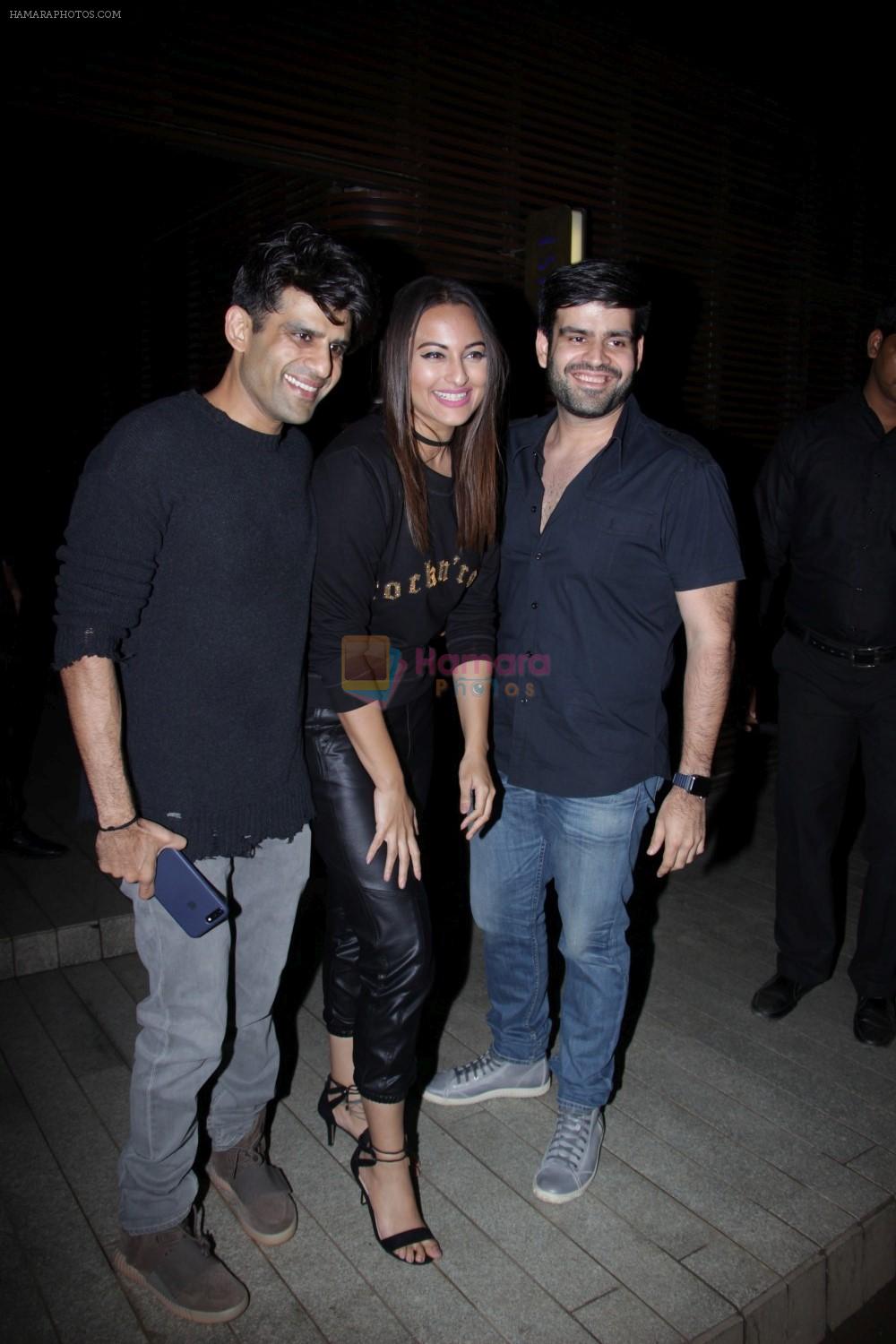 Sonakshi Sinha at the Success Party of Badrinath Ki Dulhania hosted by Varun on 16th March 2017