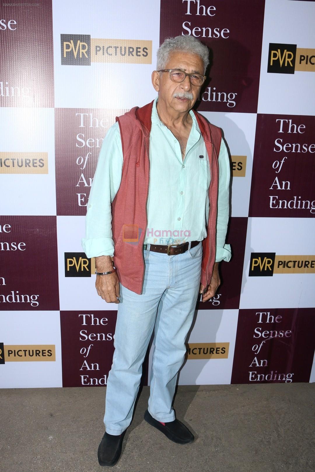 Naseeruddin Shah at the Special Screening Of Film The Sense Of An Ending on 17th March 2017JPG