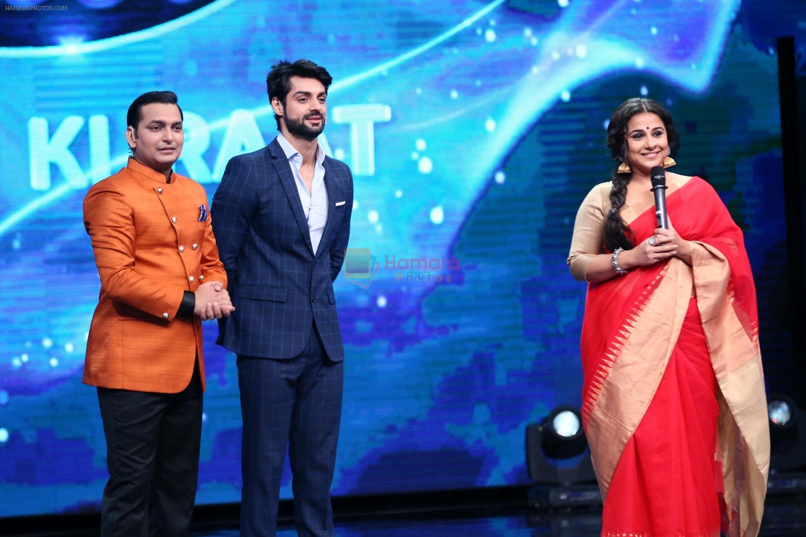 Vidya Balan on the Sets Of Indian Idol to Promote Film Begum Jaan on 22nd March 2017