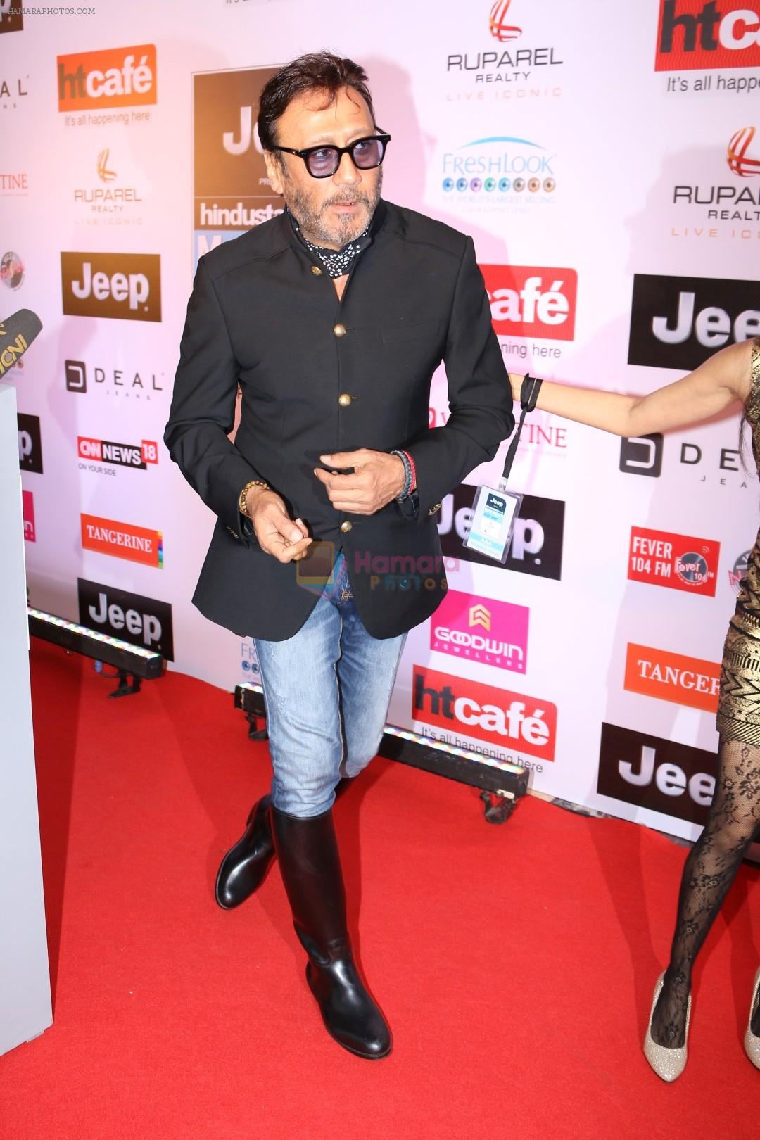 Jackie Shroff at the Red Carpet Of Most Stylish Awards 2017 on 24th March 2017