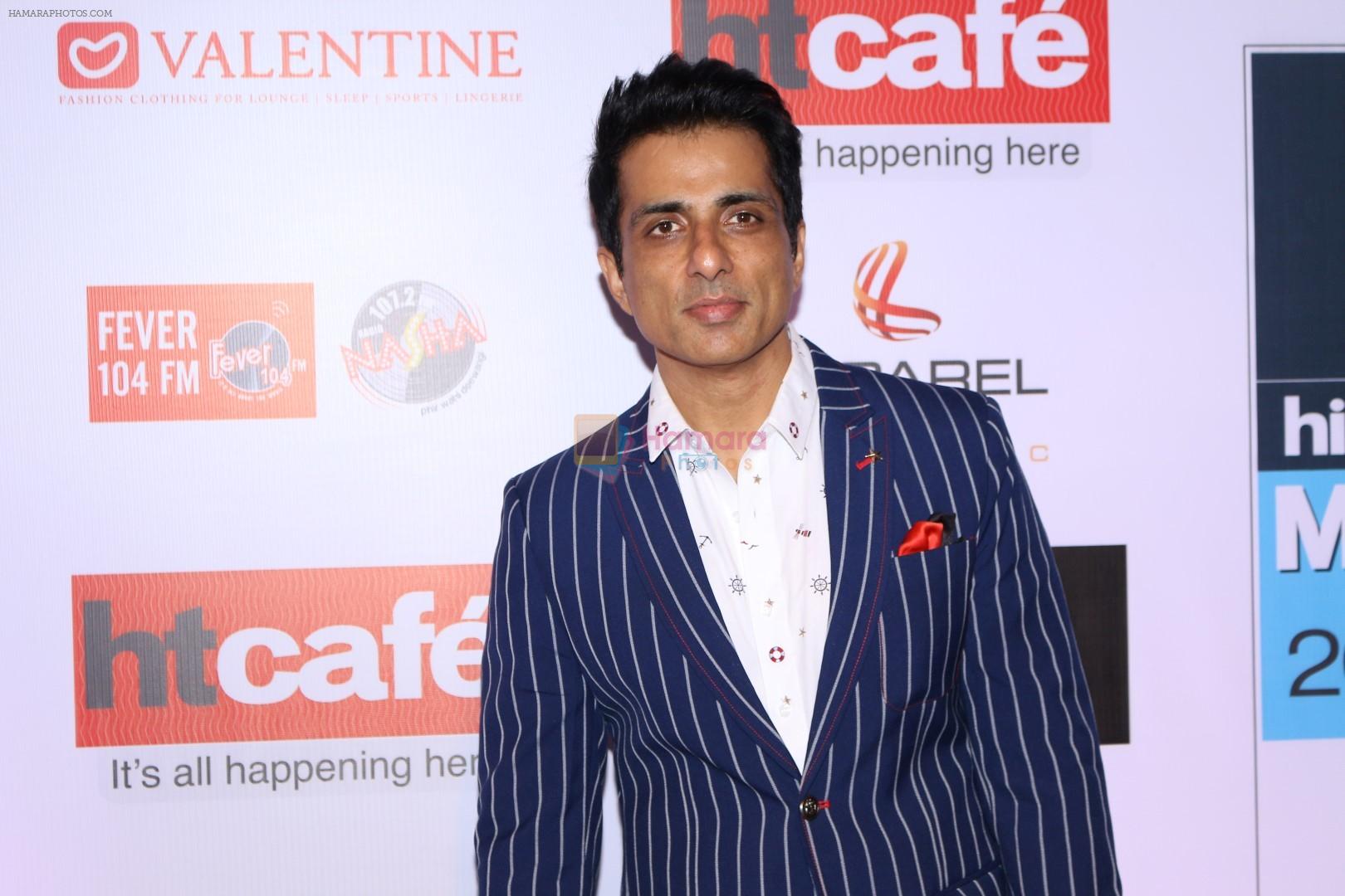 Sonu Sood at the Red Carpet Of Most Stylish Awards 2017 on 24th March 2017