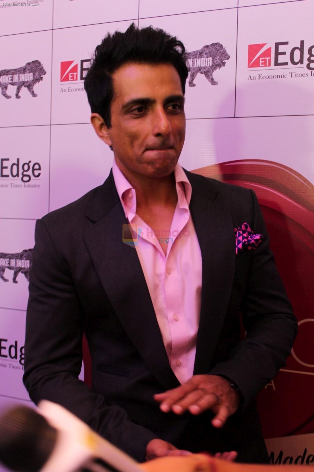 Sonu Sood at The Iconic Brands Of India 2017 Summit on 24th March 2017