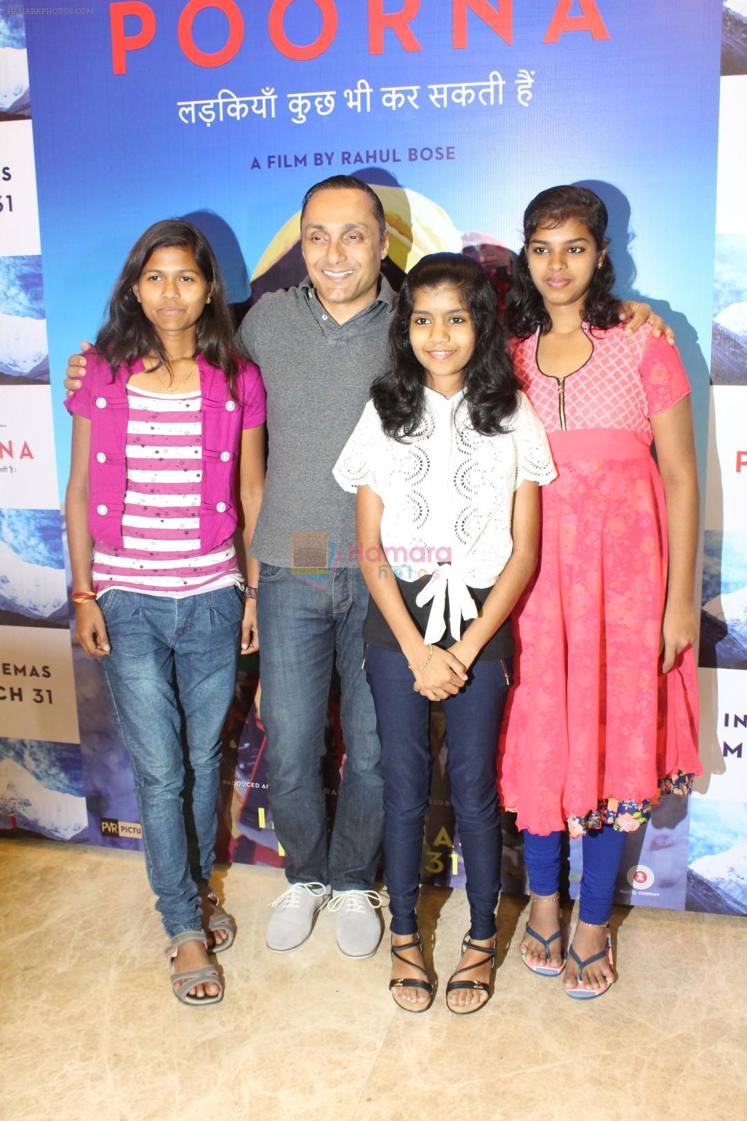 Rahul Bose at the Screening Of Film Poorna on 26th March 2017
