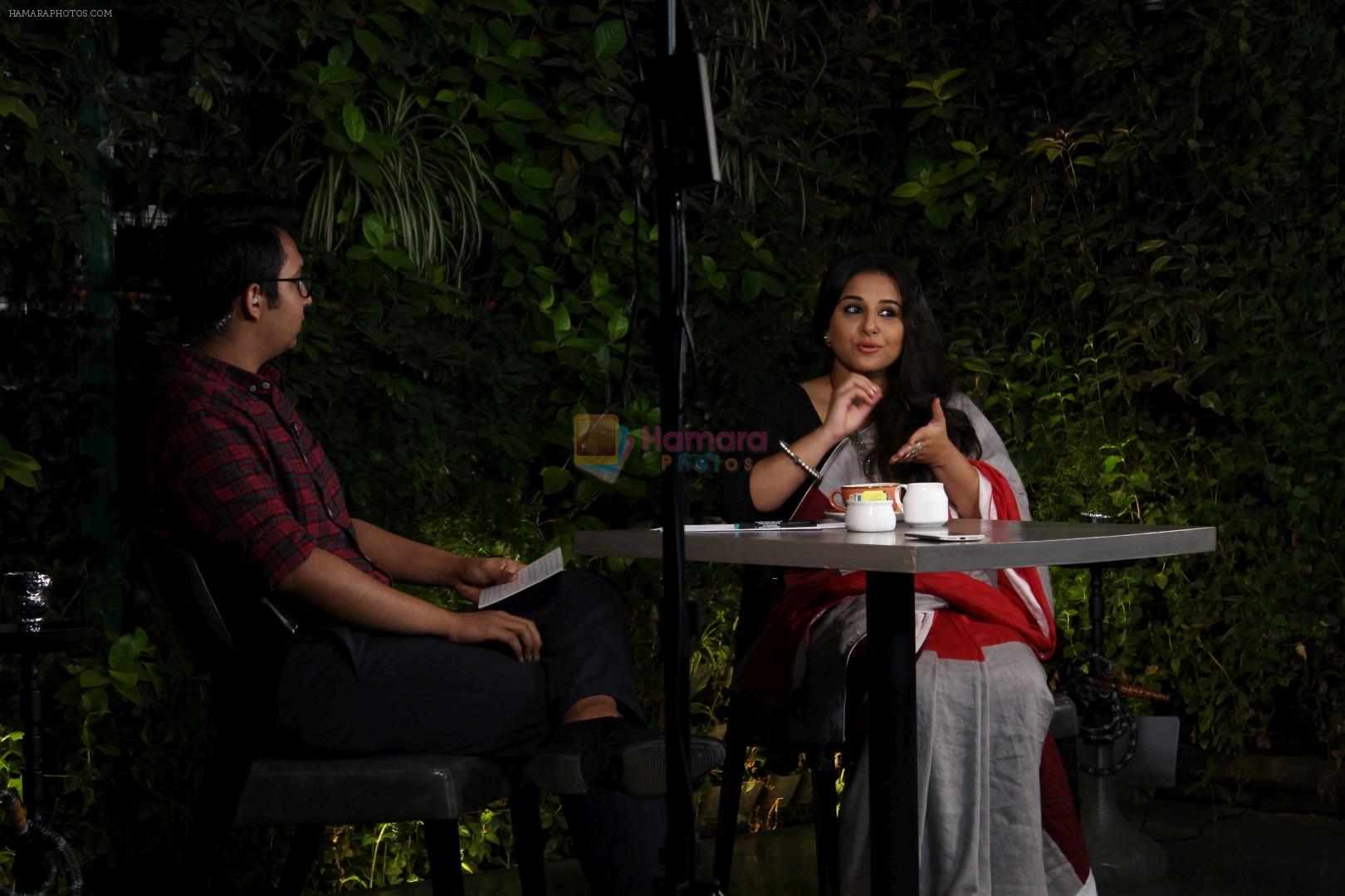 Vidya Balan Live In Conversation With Renil Abraham