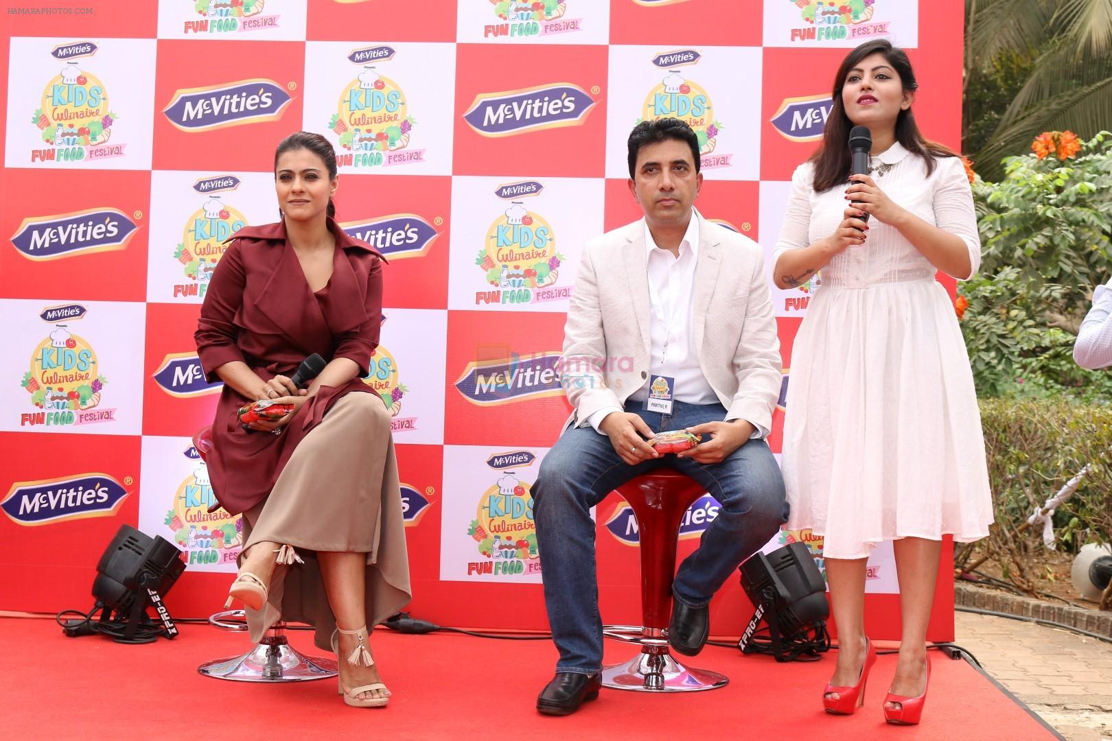 Kajol at the Launch Of New Product Mc Vitie's