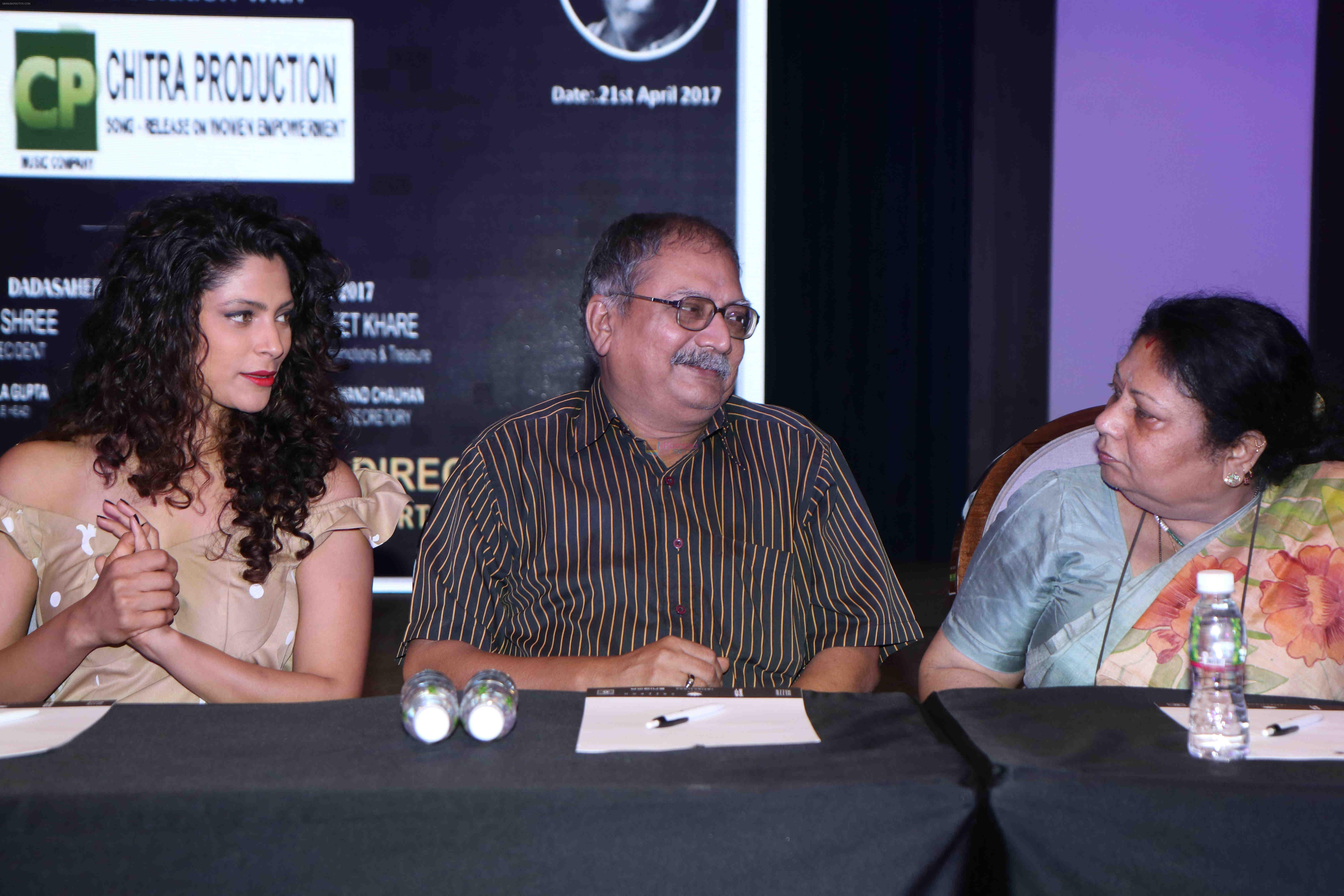 Saiyami Kher at the Announcement of Dadsaheb Phalke Excellence Awards 2017 on 19th April 2017