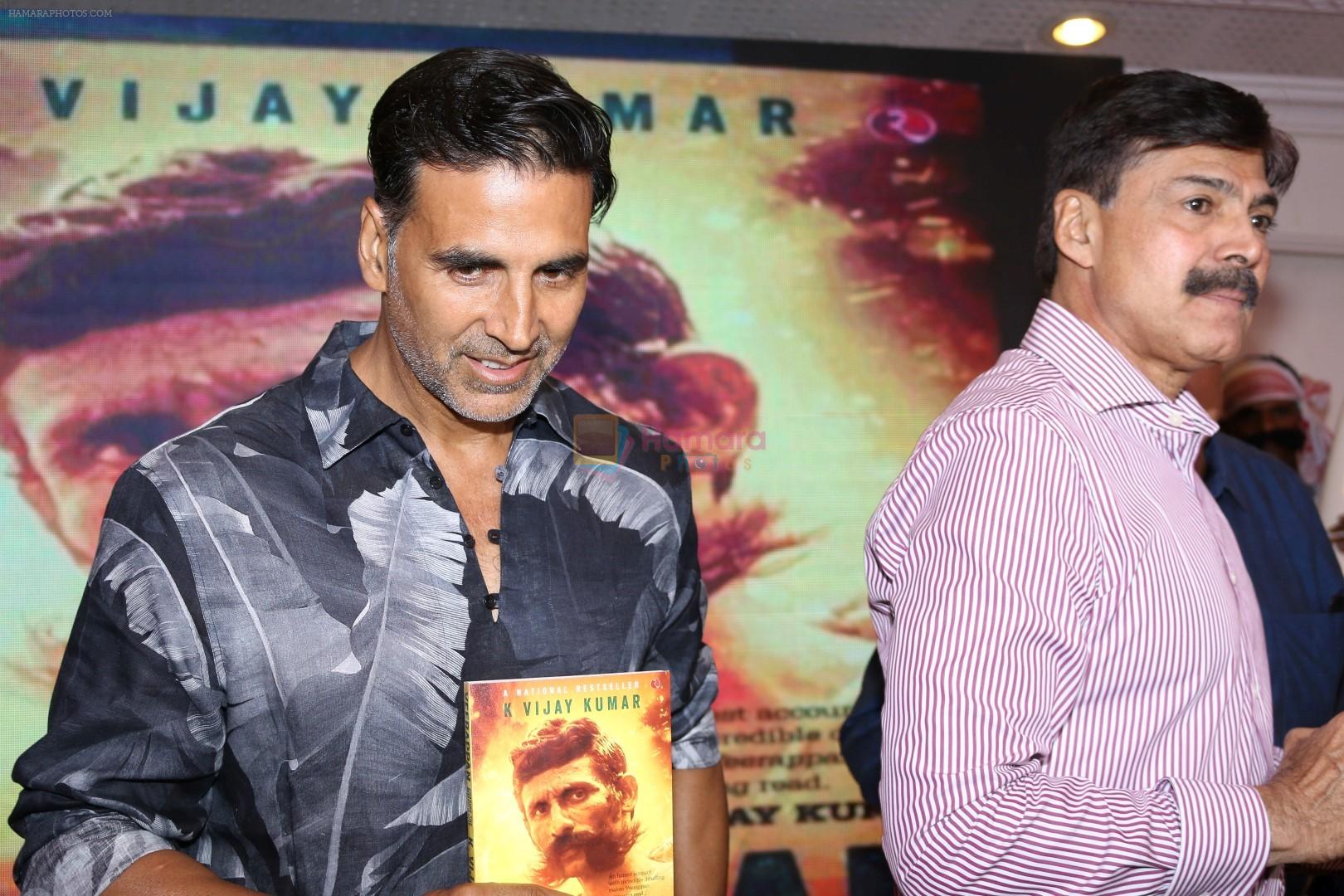 Akshay Kumar at The Book Launch Of Veerappan Chasing The Brigand on 19th April 2017