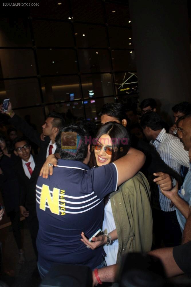 Priyanka Chopra snapped at Airport on 21st April 2017