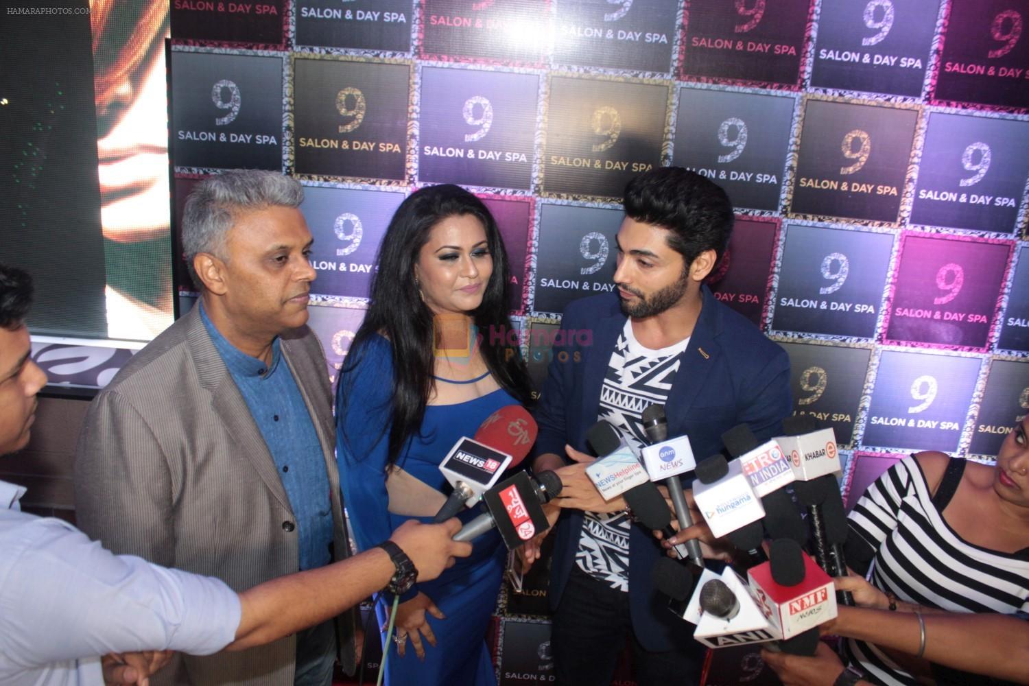 Ruslaan Mumtaz at the launch of 9 Salon & Day Spa on 22nd April 2017