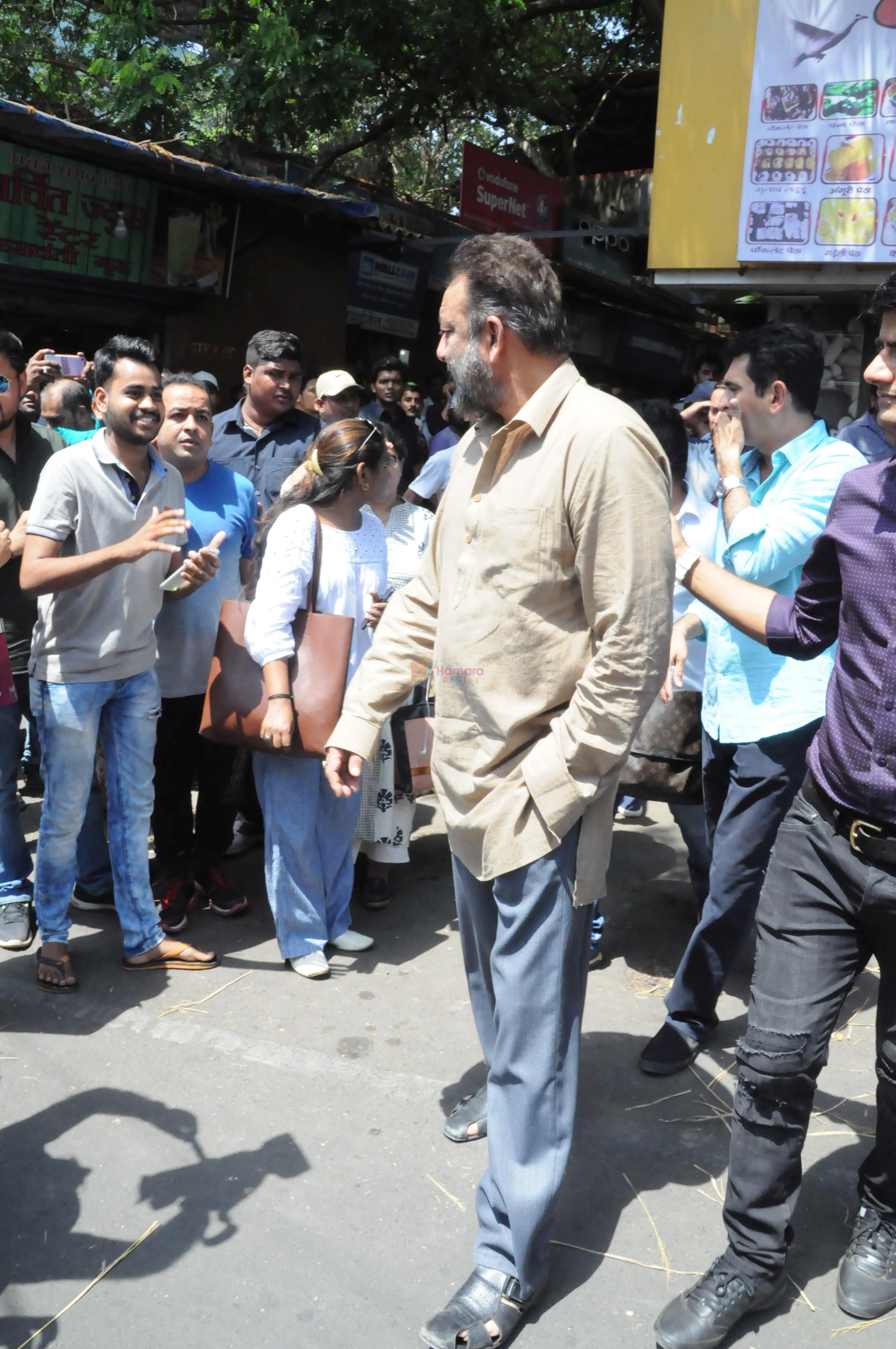 Sanjay Dutt Bhoomi shooting on 25th April 2017