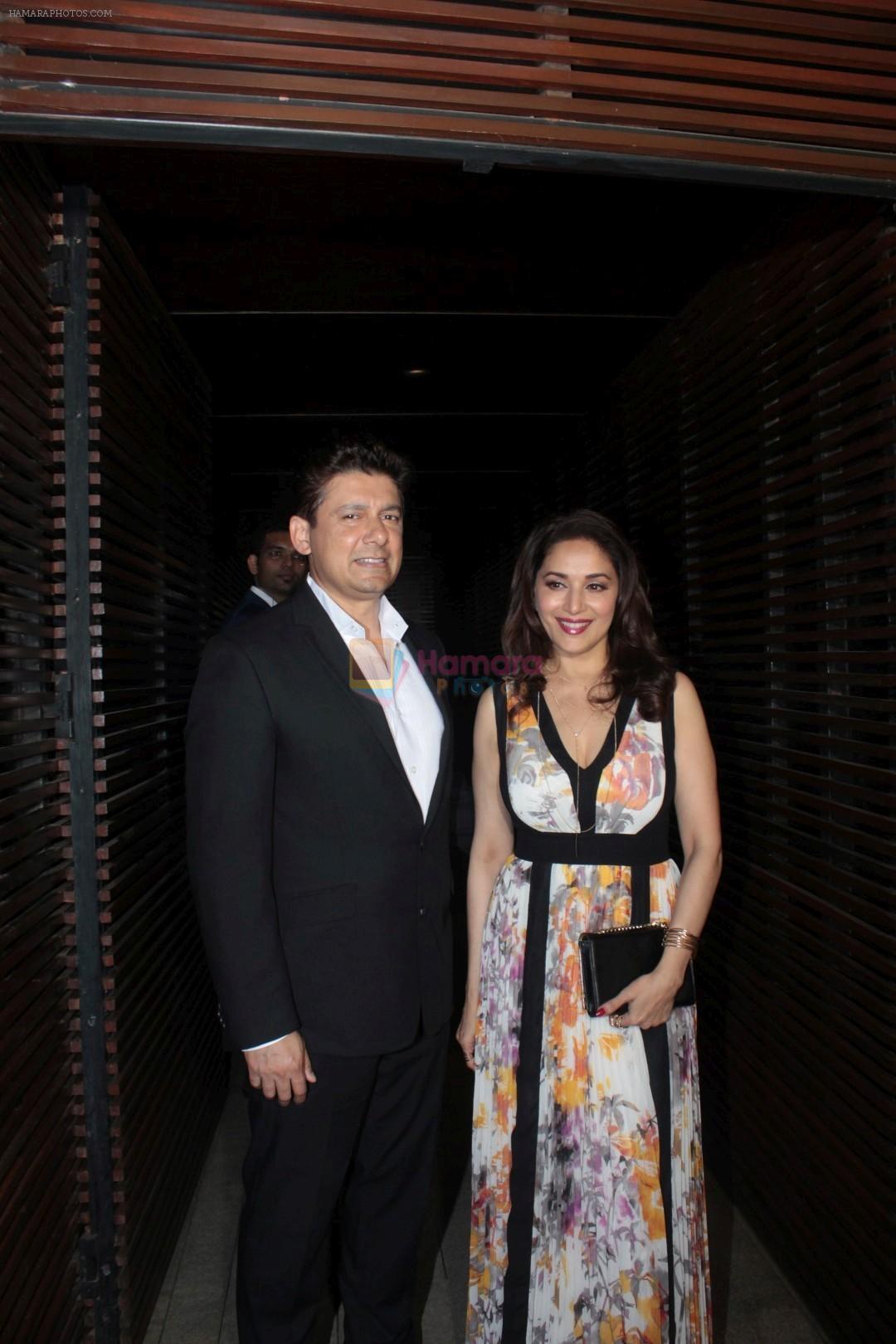 Madhuri Dixit at the Success Party Of Film Ventilator on 26th April 2017