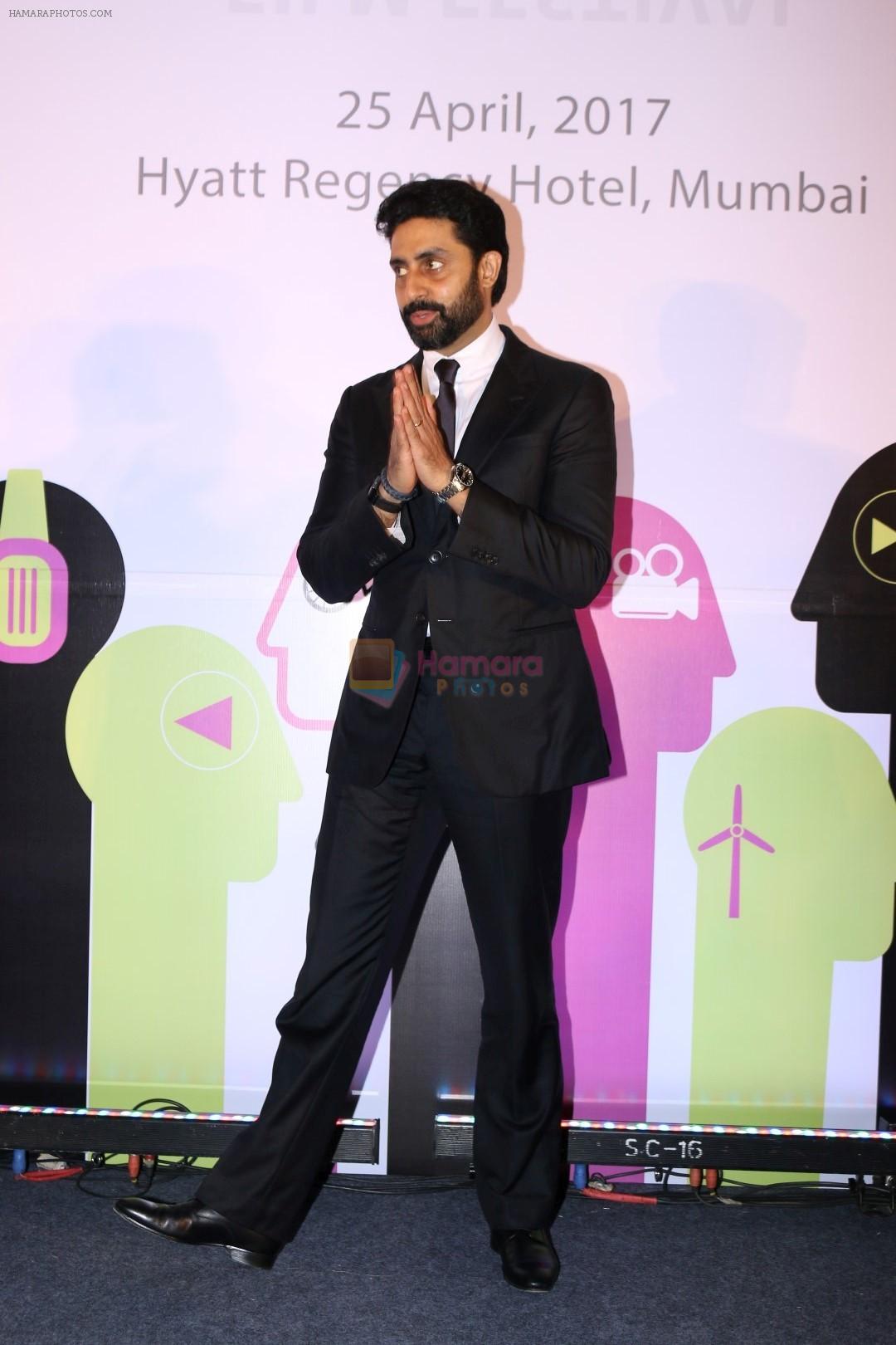 Abhishek Bachchan Attend Green Heros Film Festival on 25th April 2017