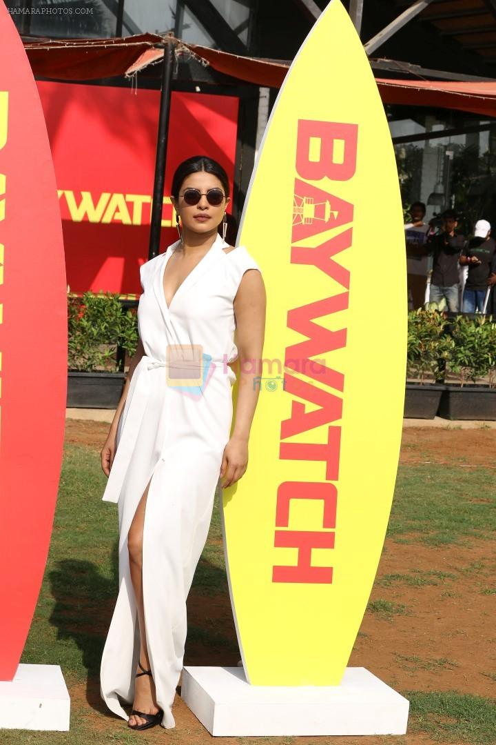Priyanka Chopra At PC Of Summer's Most Awaited Film Baywatch on 26th April 2017
