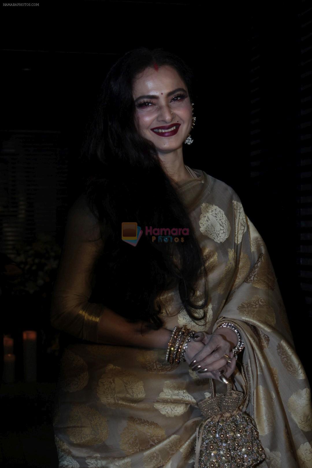 Rekha at the Success Party Of Film Ventilator on 26th April 2017