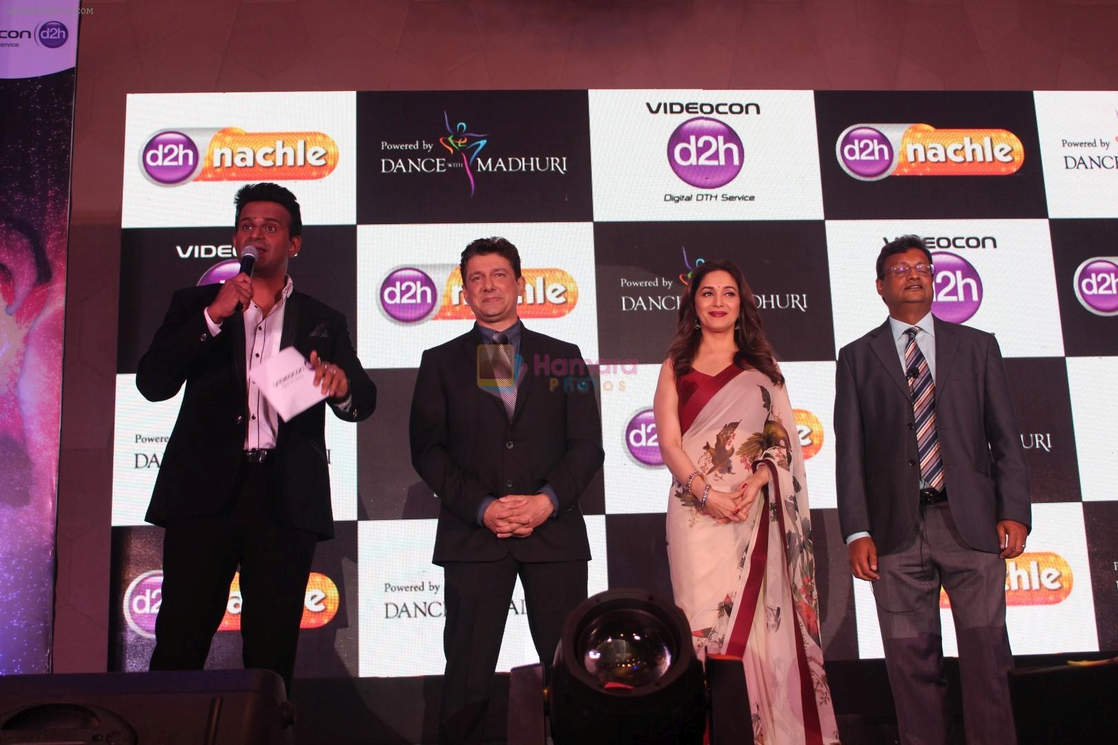 Madhuri Dixit, Sriram nene at Videocon D2h Launch Of New Channel on 10th May 2017
