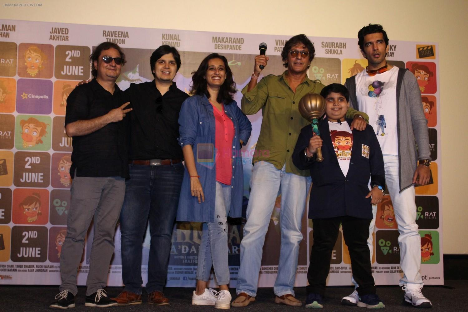 Vinay Pathak, Chunky Pandey at the Song Launch Of Film hanuman Da Damdaar Lakdi Ki Kathi on 18th May 2017