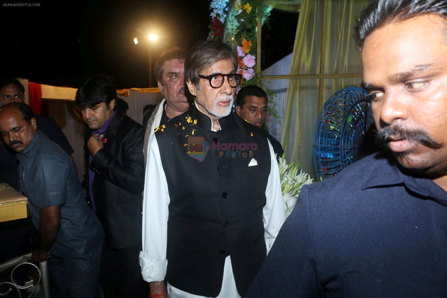 Amitabh Bachchan at Actor Ali Khan's Daughter Wedding Reception Celebration on 20th May 2017