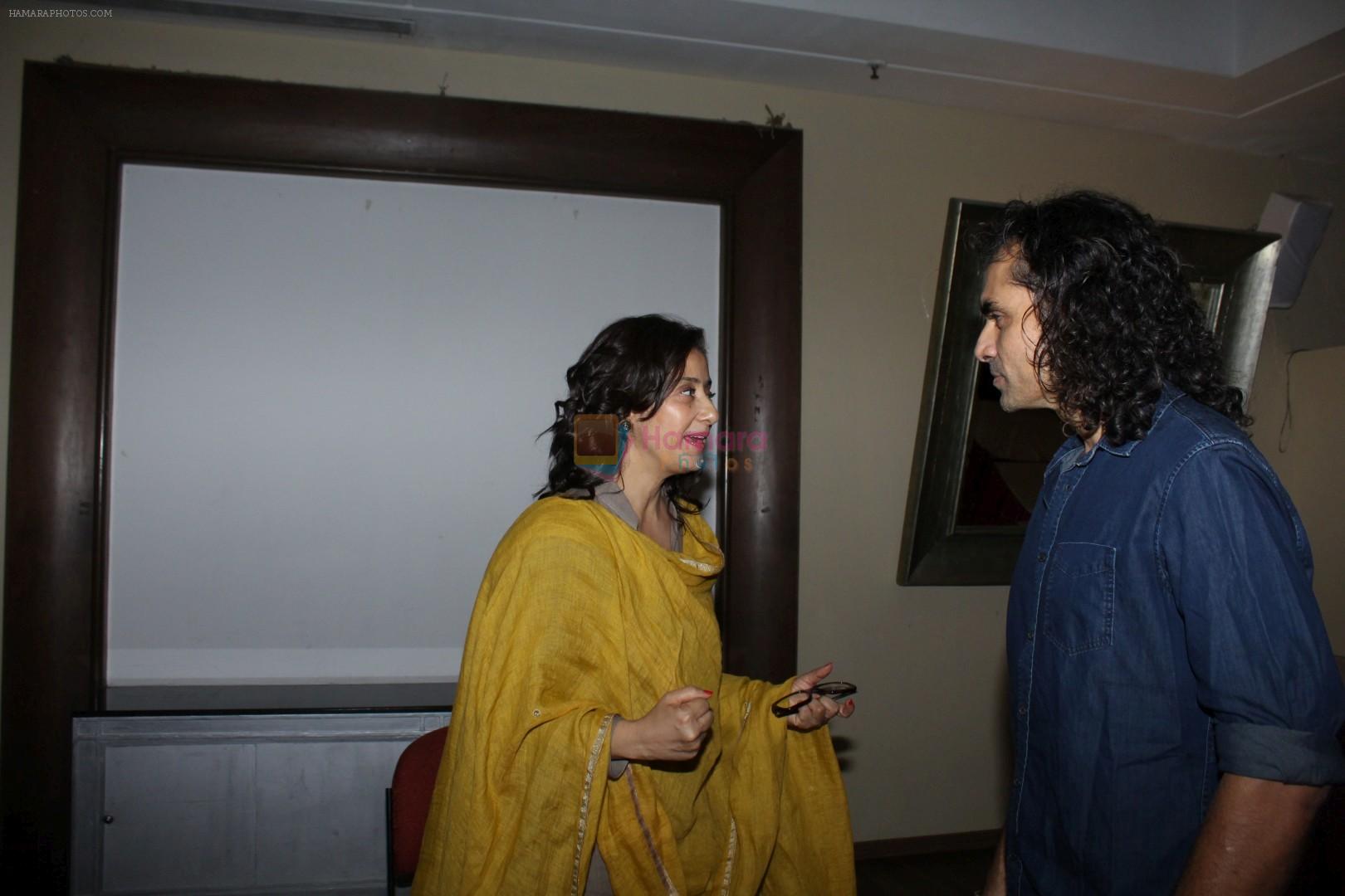 Imtiaz Ali Interaction With Manisha Koirala for Film Dear Maya on 22nd May 2017