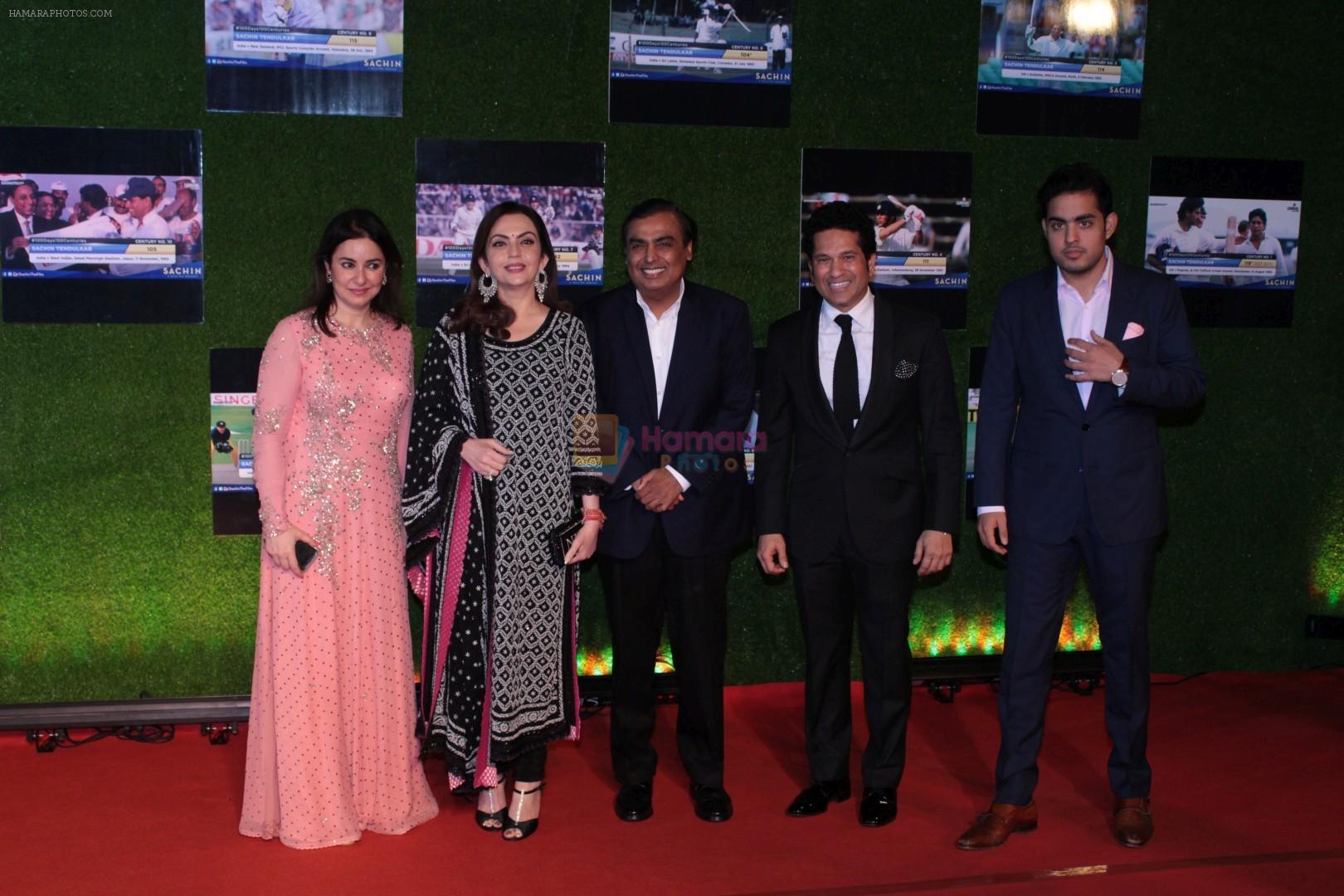Sachin tendulkar at the Special Screening Of Film Sachin A Billion Dreams on 24th May 2017