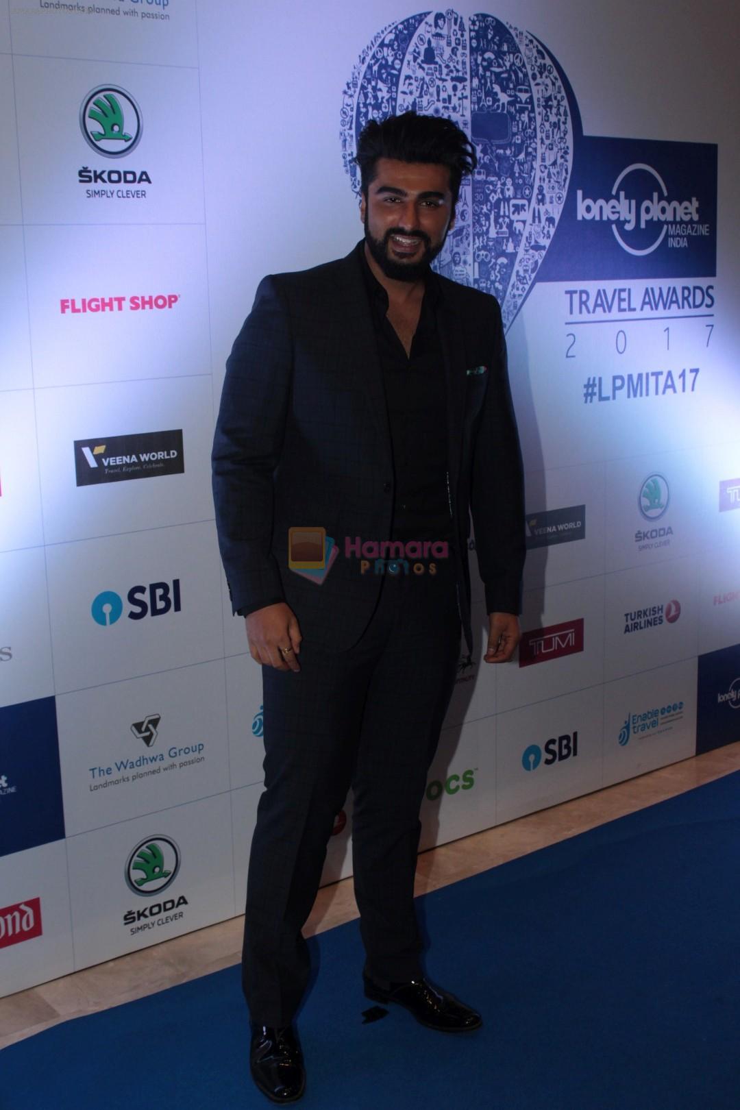 Arjun Kapoor at the Red Carpet Of 6th Lonely Planet Magazine India Travel Awards on 25th May 2017