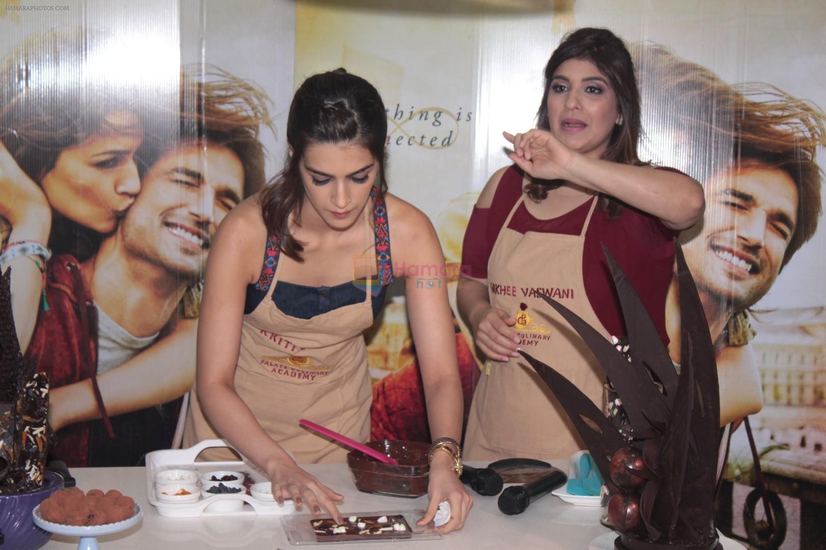 Kriti Sanon, Rakhee Vaswani at A Fun Interactive Chocolate Making Session on 30th May 2017