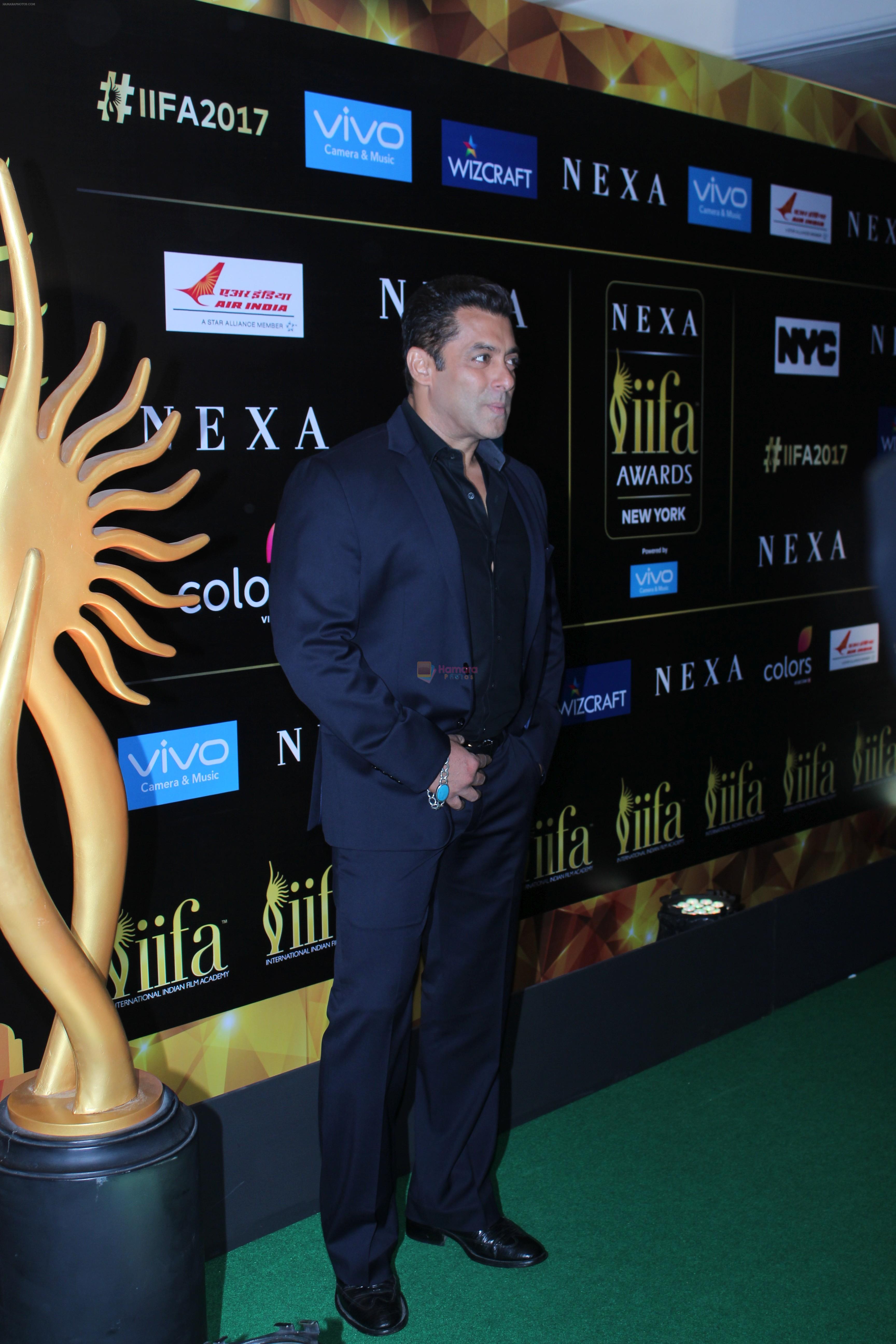 Salman Khan at The Press Conference Of The 18th Edition 2017 IIFA Festival New York on 1st June 2017