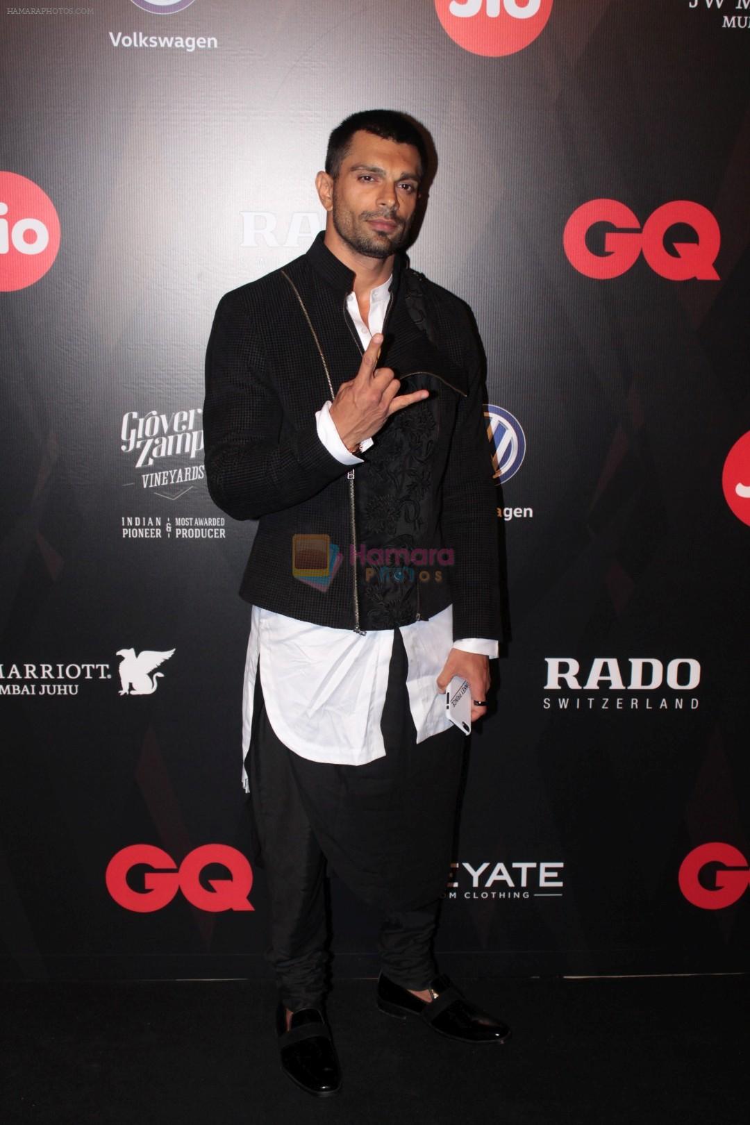 Karan Singh Grover at Star Studded Red Carpet For GQ Best Dressed 2017 on 4th June 2017