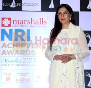 zeenat aman at NRI Achievers Award on 11th June 2017