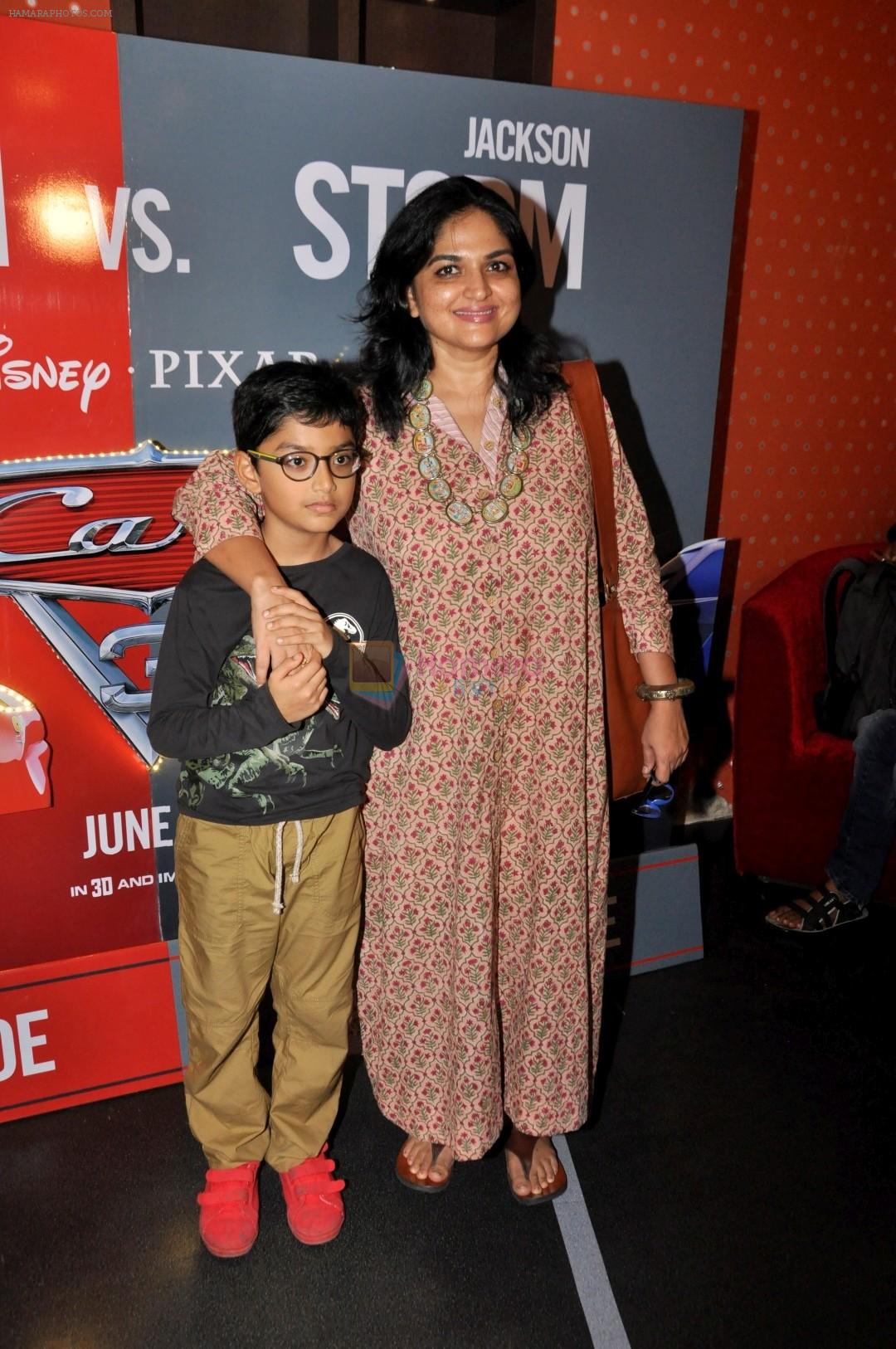 Indira Krishnan at the Special Screening of Animated film CARS 3 on 15th June 2017