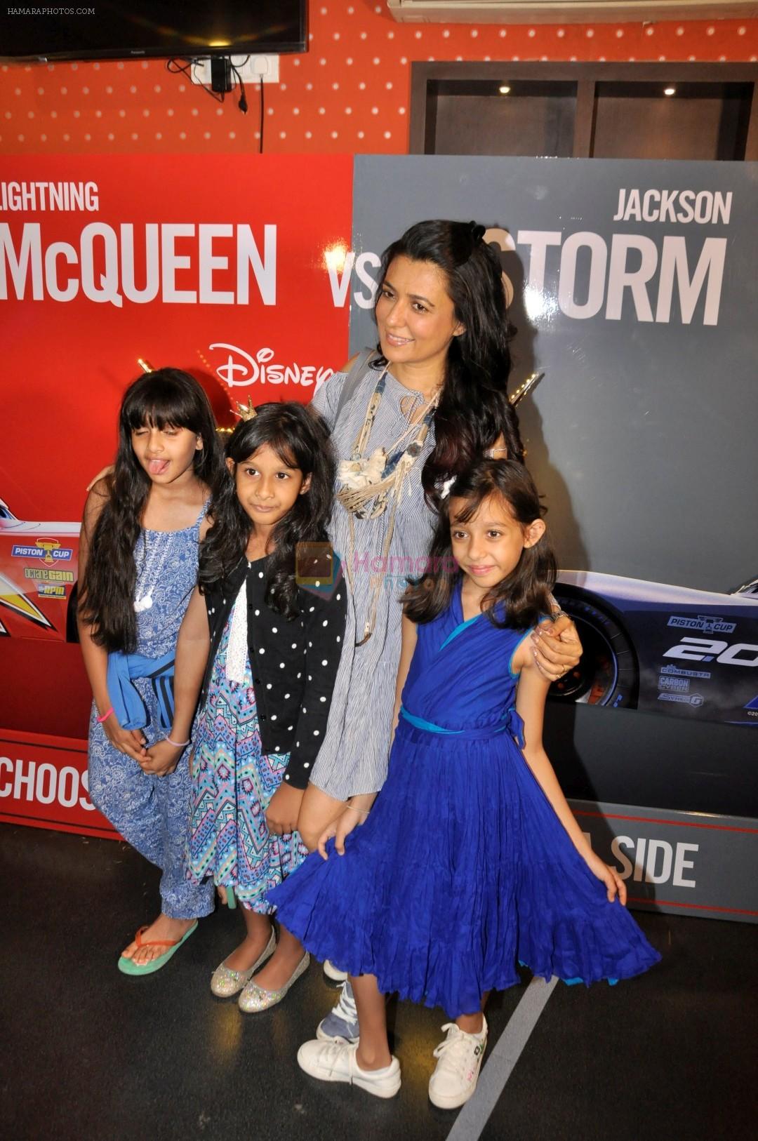 Mini Mathur at the Special Screening of Animated film CARS 3 on 15th June 2017