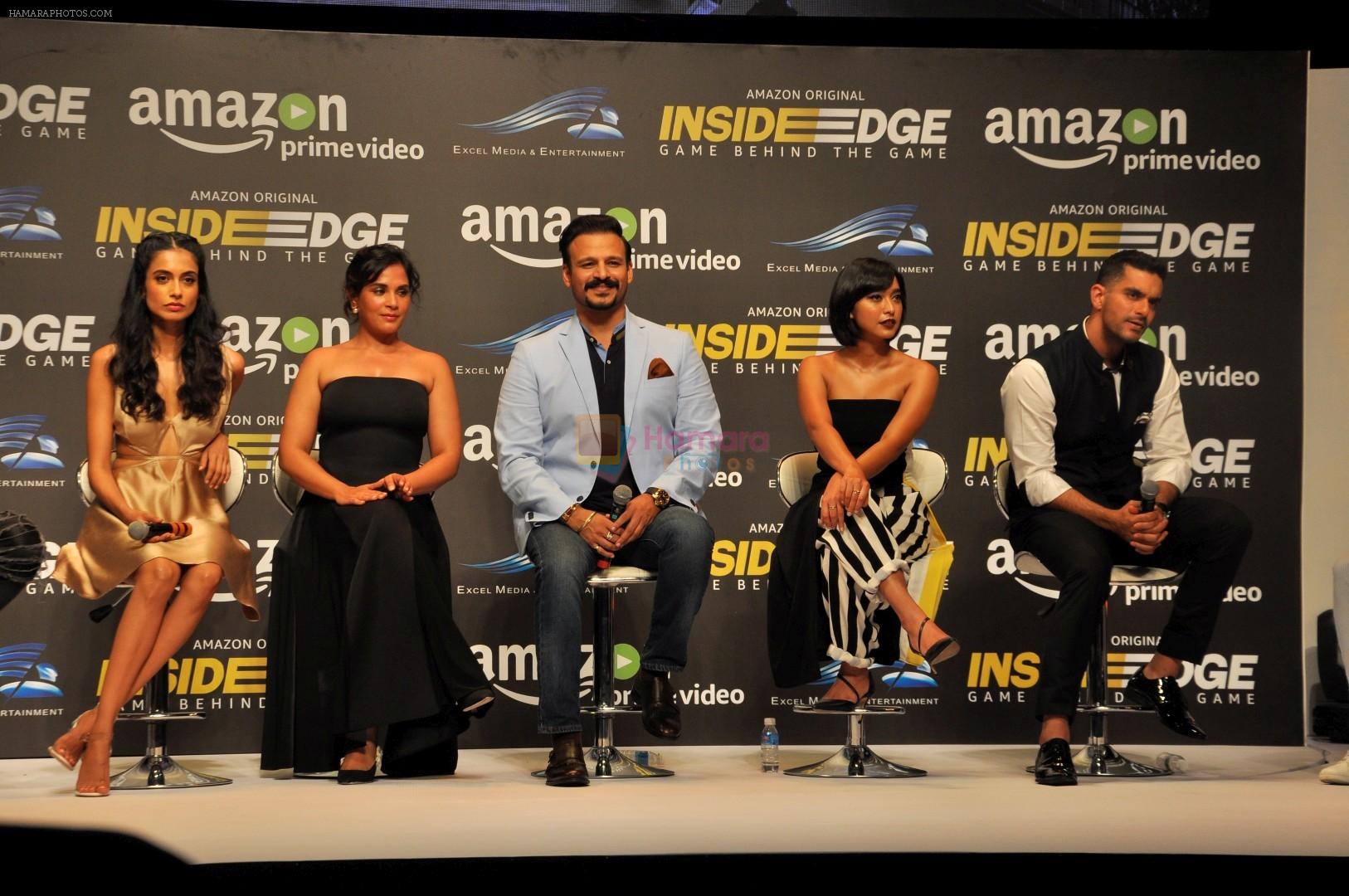 at Trailer Launch Of Indiai's 1st Amazon Prime Video Original Series Inside Edge on 16th June 2017