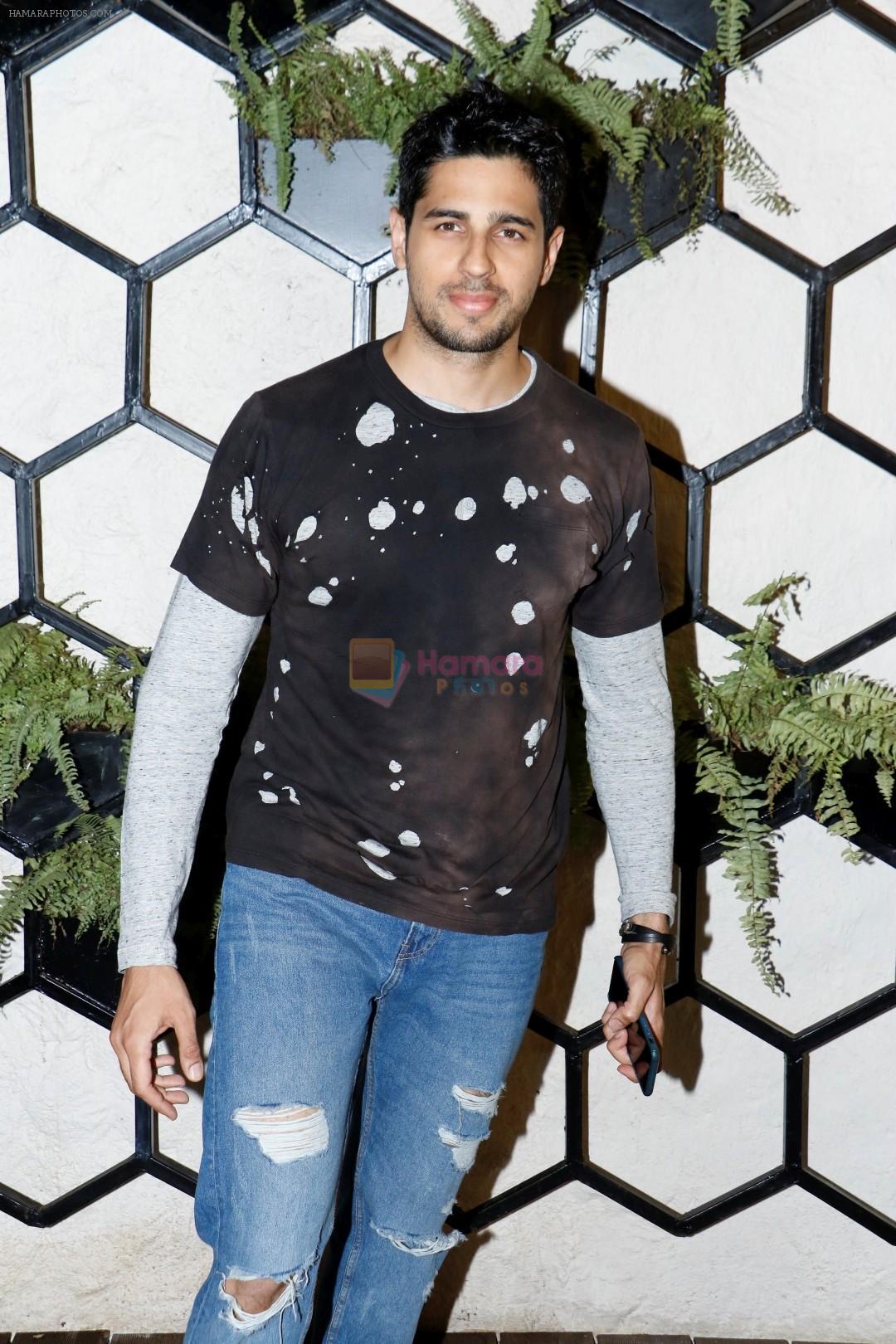 Siddharth Malhotra at the Grand Opening Party Of Arth Restaurant on 18th June 2017