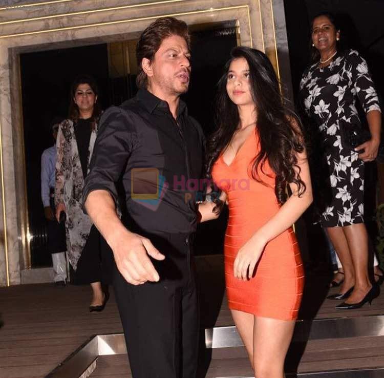 Suhana Khan, Shahrukh Khan at the Grand Opening Party Of Arth Restaurant on 18th June 2017