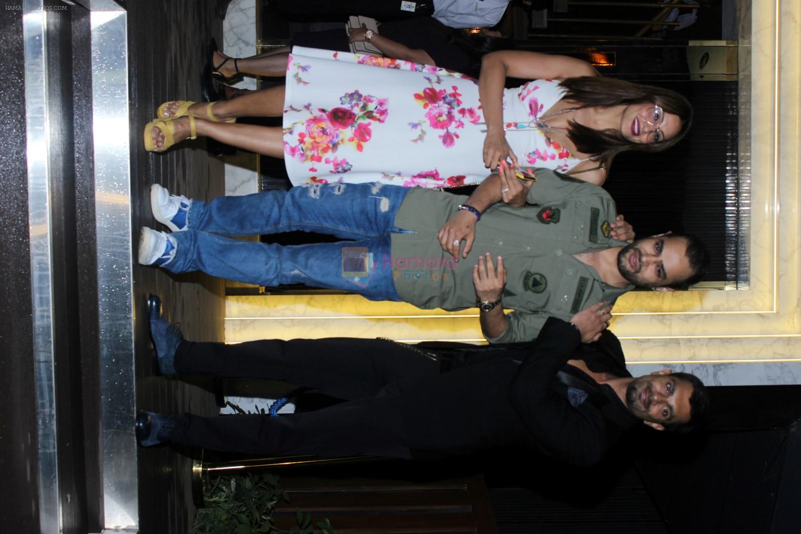 Bipasha Basu and Karan Singh Grover at Arth Restaurant on 22nd June 2017