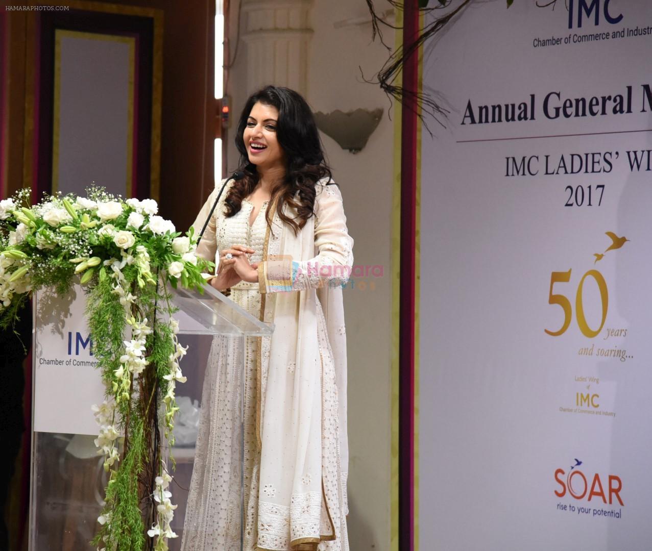 Bhagyashree at the IMC Ladies Wing's 50th Year Anniversary