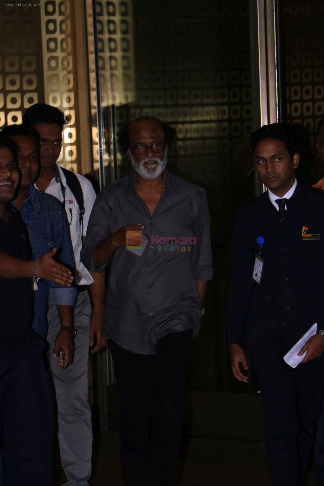 Rajinikanth at the Airport on 22nd June 2017