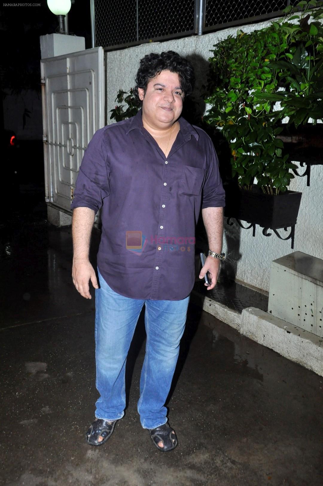 Sajid Khan at the Celebrity Screening Of Hollywood Film Baby Driver on 28th June 2017