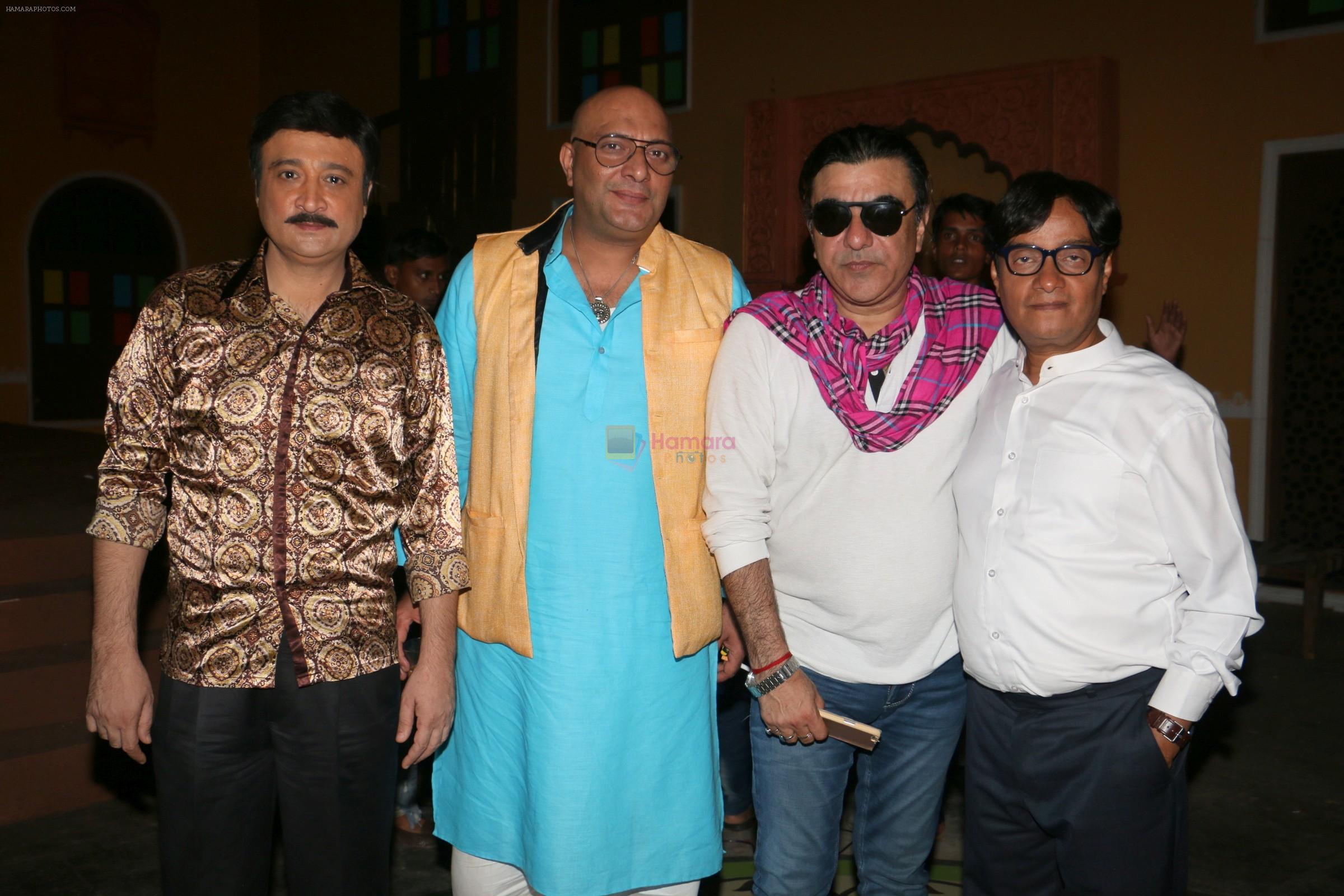 Avinash Sahijawani, Amit Behl, Siddharth Nagar, Brijendra Kala  during the on location of the film DHAPPA