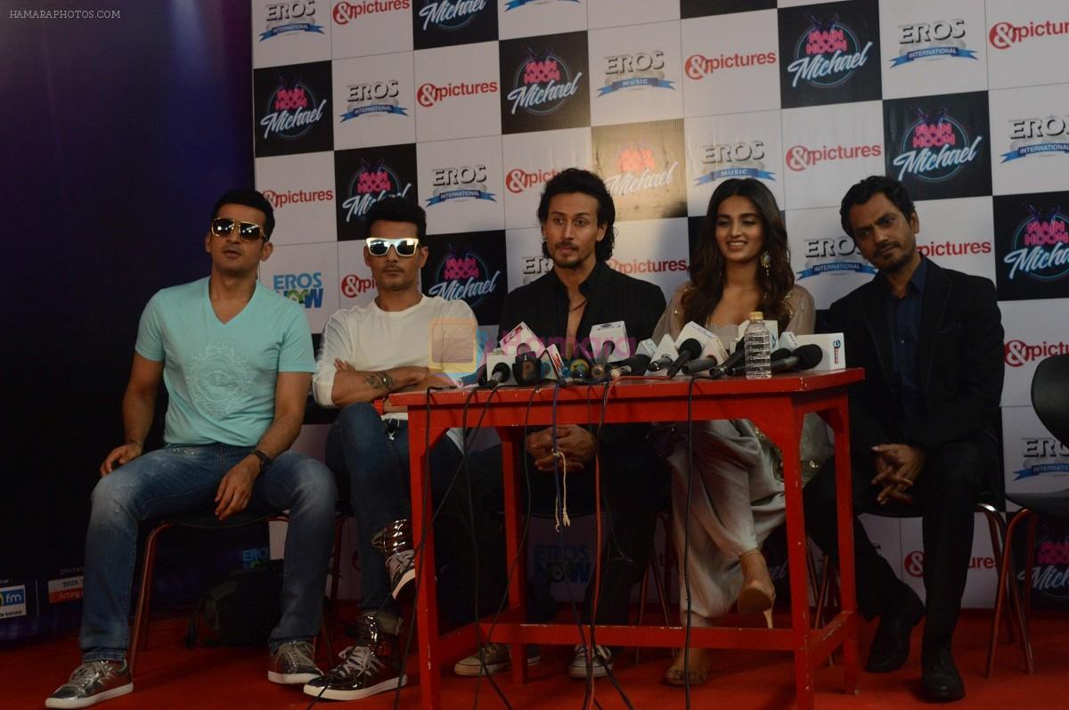Tiger Shroff, Nidhhi Agerwal, Nawazuddin Siddiqui at the &pictures Presents Main Hoon Michael press conference