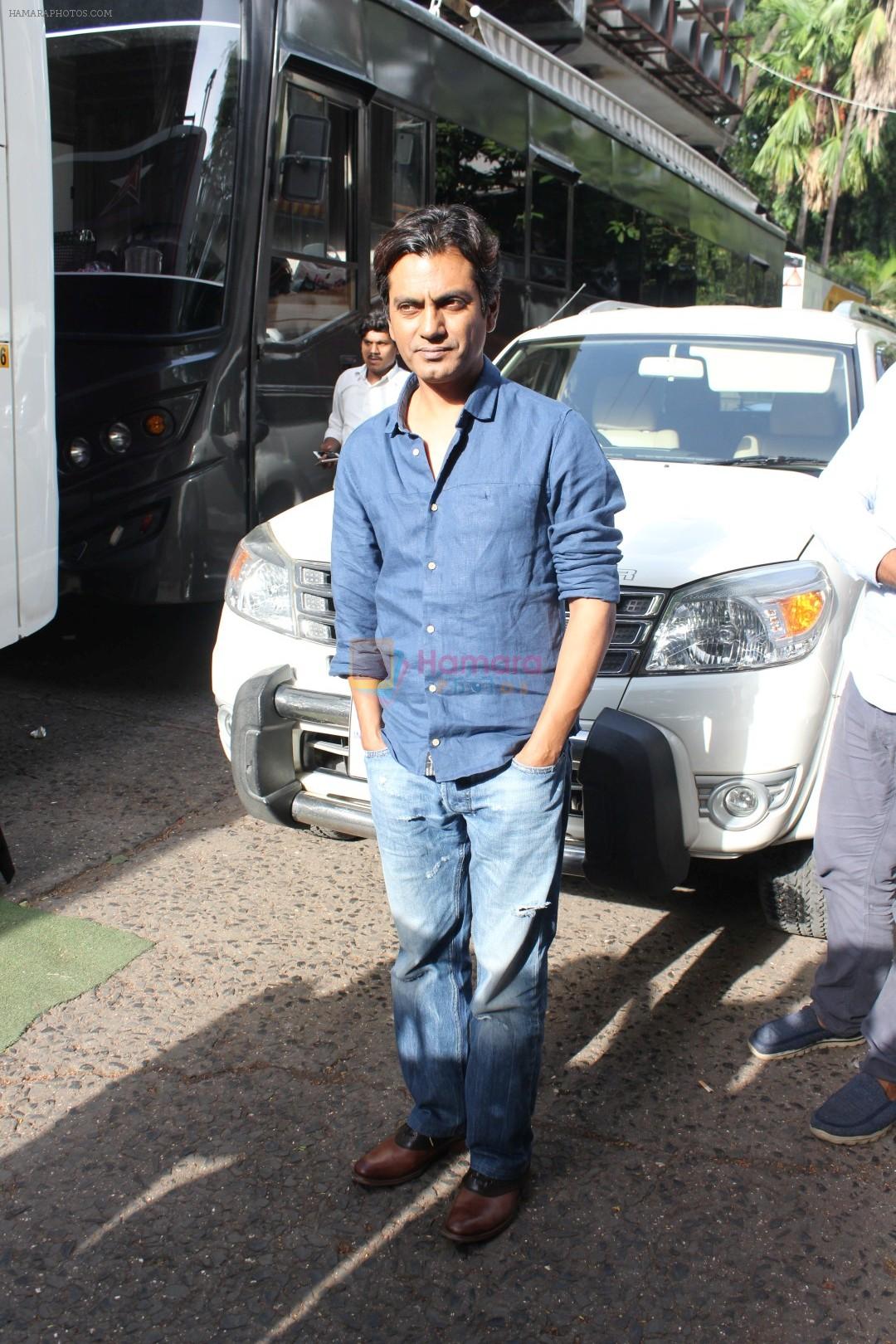 Nawazuddin Siddiqui spotted promoting Munna Michael in Filmistaan on 10th July 2017