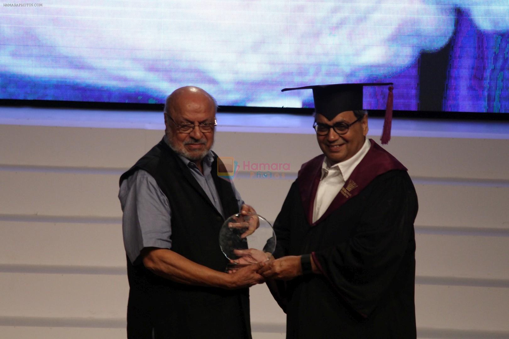 Shyam Benegal, Subhash Ghai at the Celebration Of Whistling Woods International 10th Convocation Ceremony on 18th July 2017