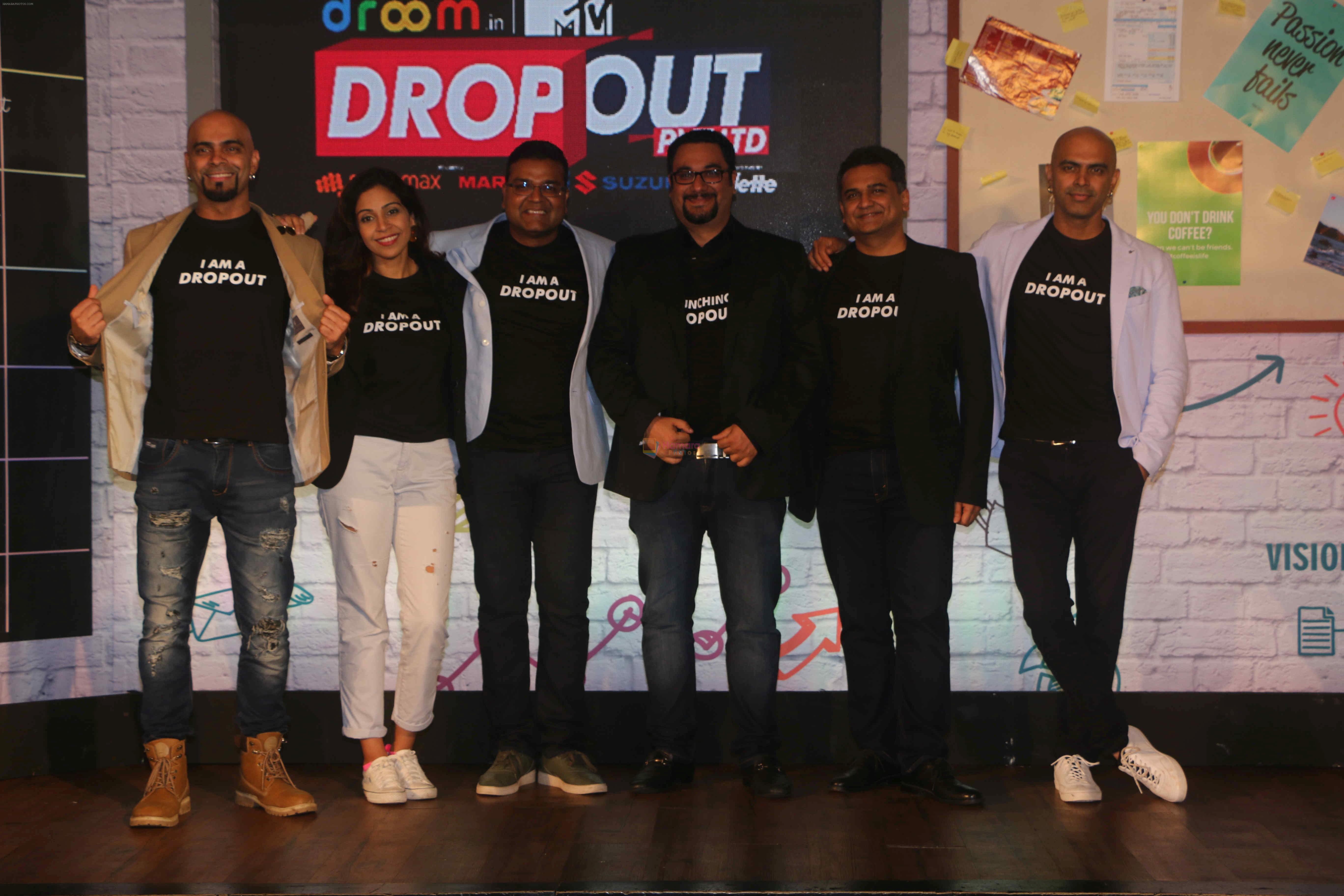 Raghu Ram, Rajiv Laxman at the Launch Of MTV New Reality Show Drop Out PVT. LTD on 26th July 2017