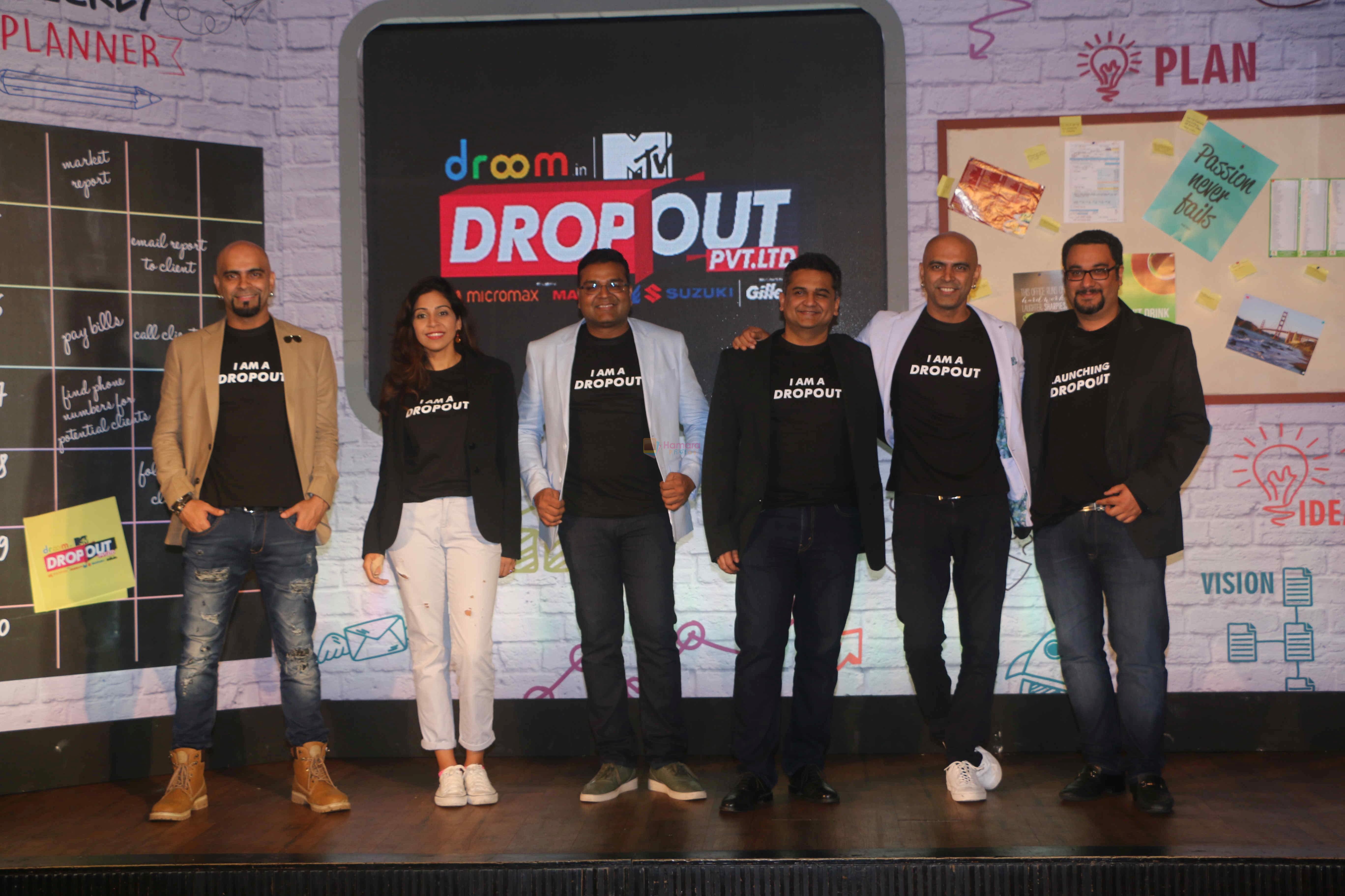 Raghu Ram, Rajiv Laxman at the Launch Of MTV New Reality Show Drop Out PVT. LTD on 26th July 2017