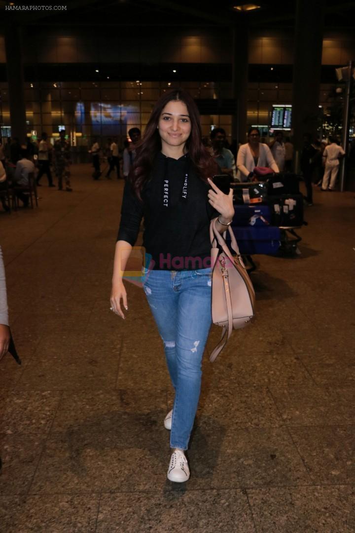 Tamannaah Bhatia Spotted At Airport on 27th July 2017